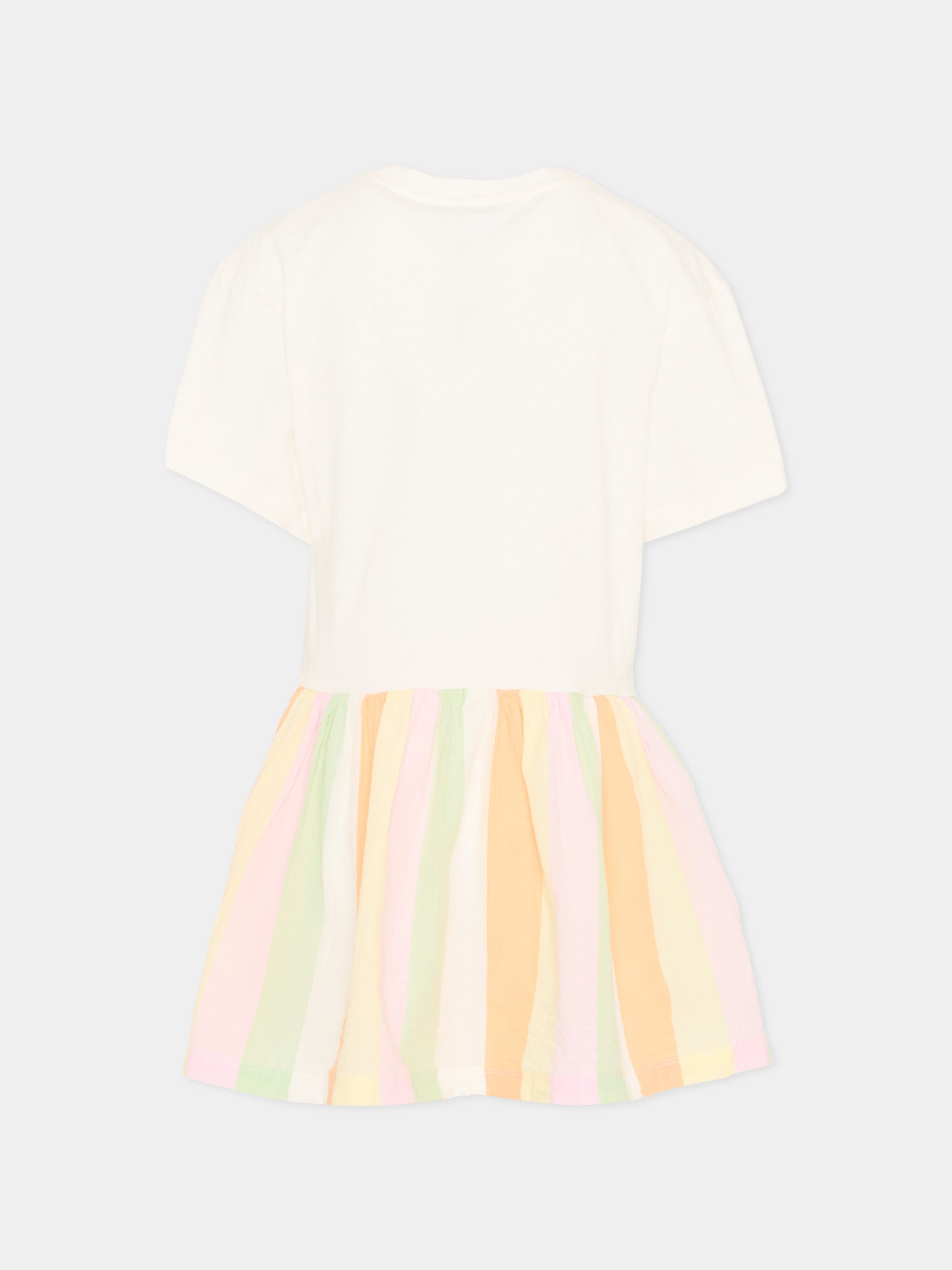 Vestito multicolor Bubble Tiger per bambina,Kenzo Kids,K61782 S51