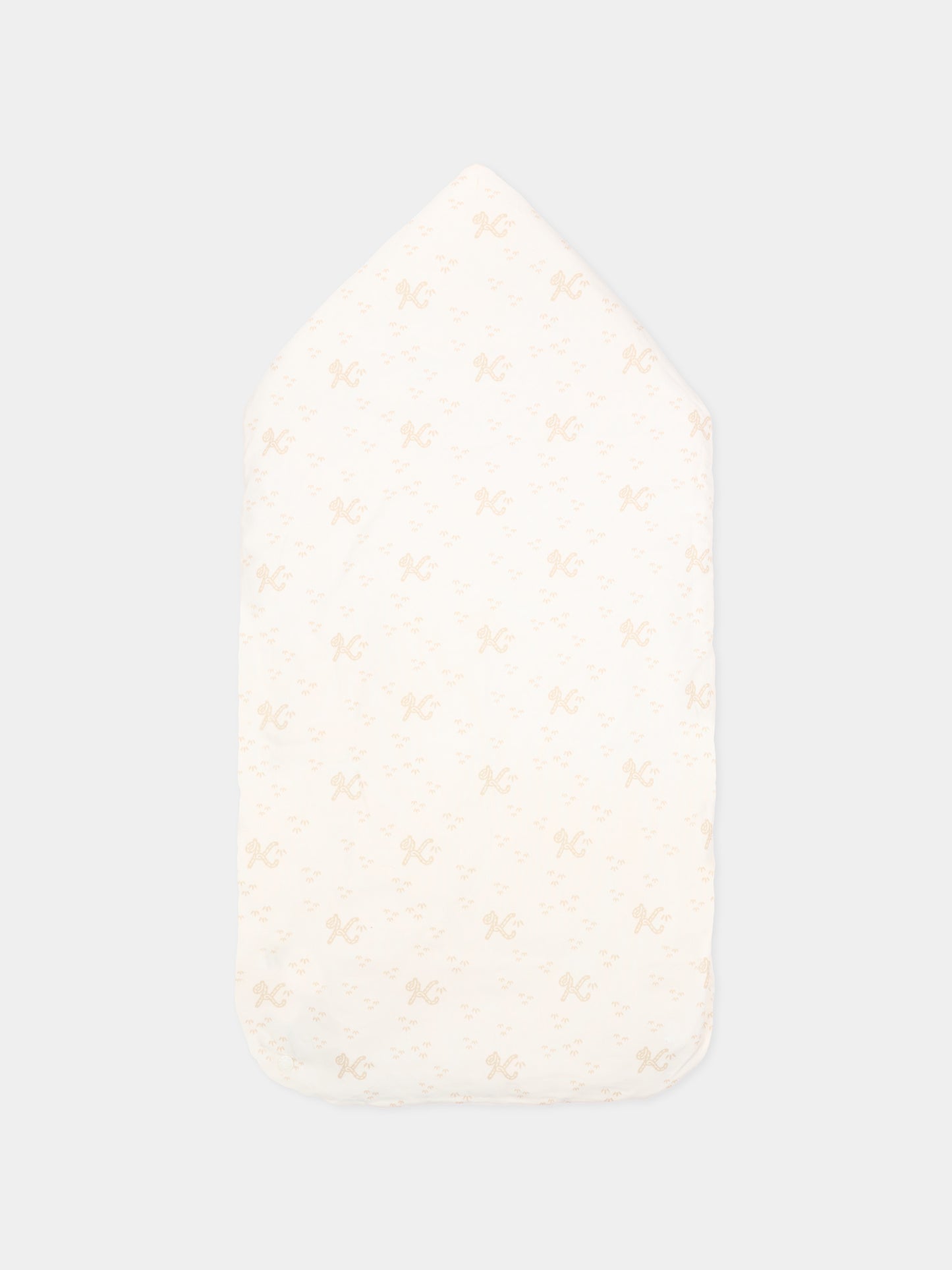 Sacco nanna avorio per neonati con logo tigre,Kenzo Kids,K61859 117