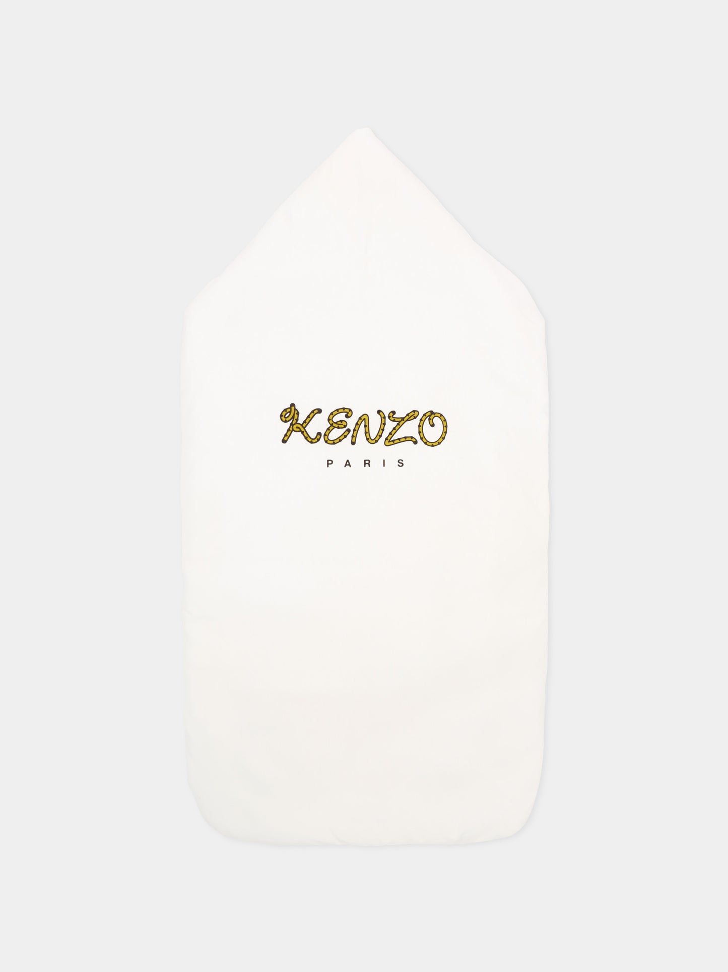 Sacco nanna avorio per neonati con logo tigre,Kenzo Kids,K61859 117