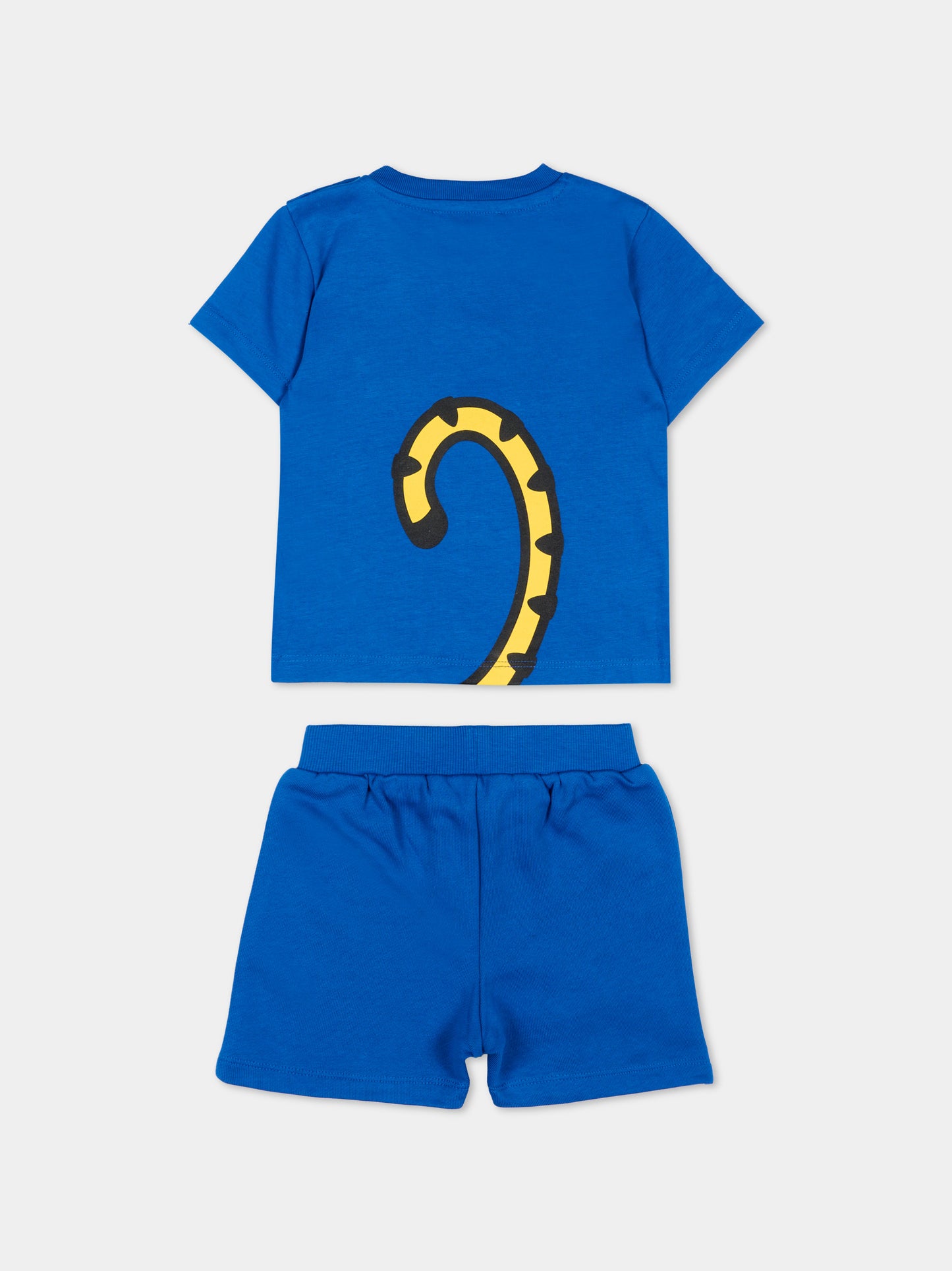 Completo sportivo blu per neonato con logo Tiger,Kenzo Kids,K61867 871
