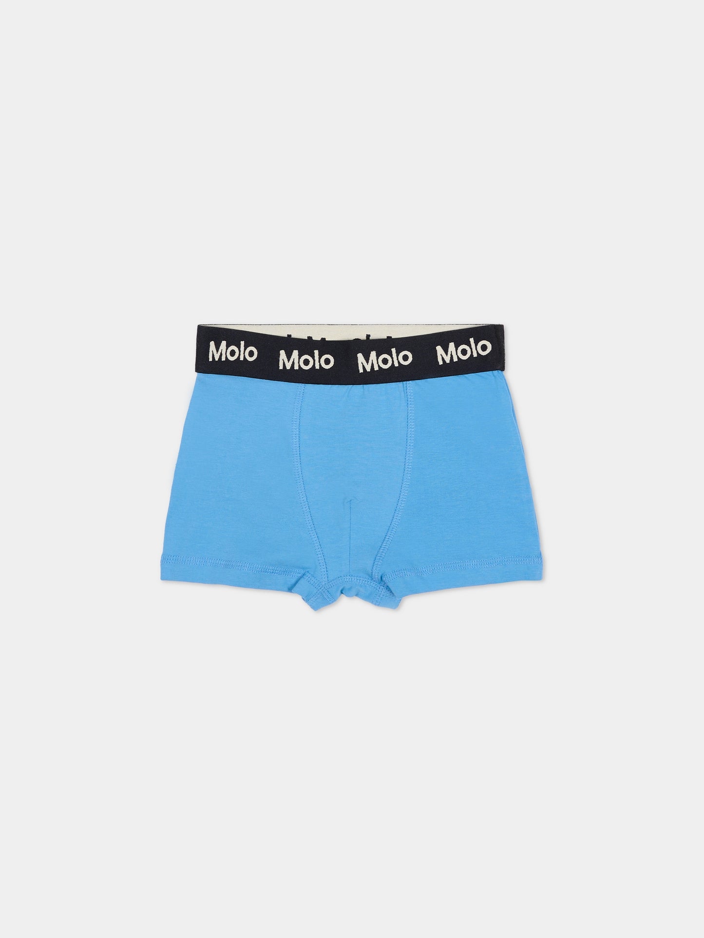 Set boxer Justin azzurro per bambino con smile,Molo,1S26Q201 9749