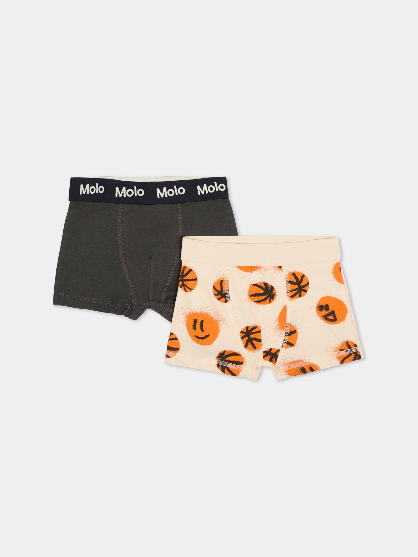 Set boxer Justin multicolor per bambino con palla da basket,Molo,1S26Q201 9750
