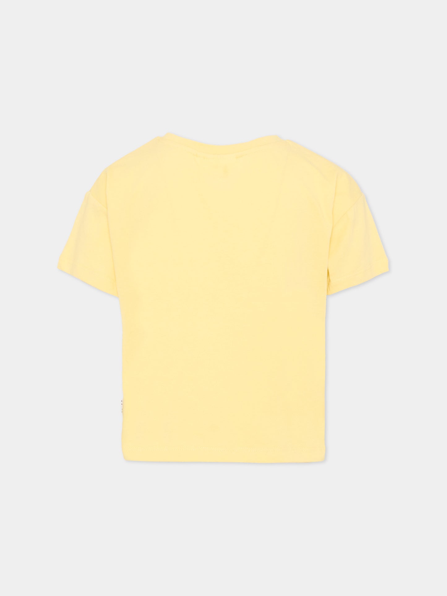 T-shirt gialla Roseanna per bambina con conchiglia,Molo,2S26A201 5217