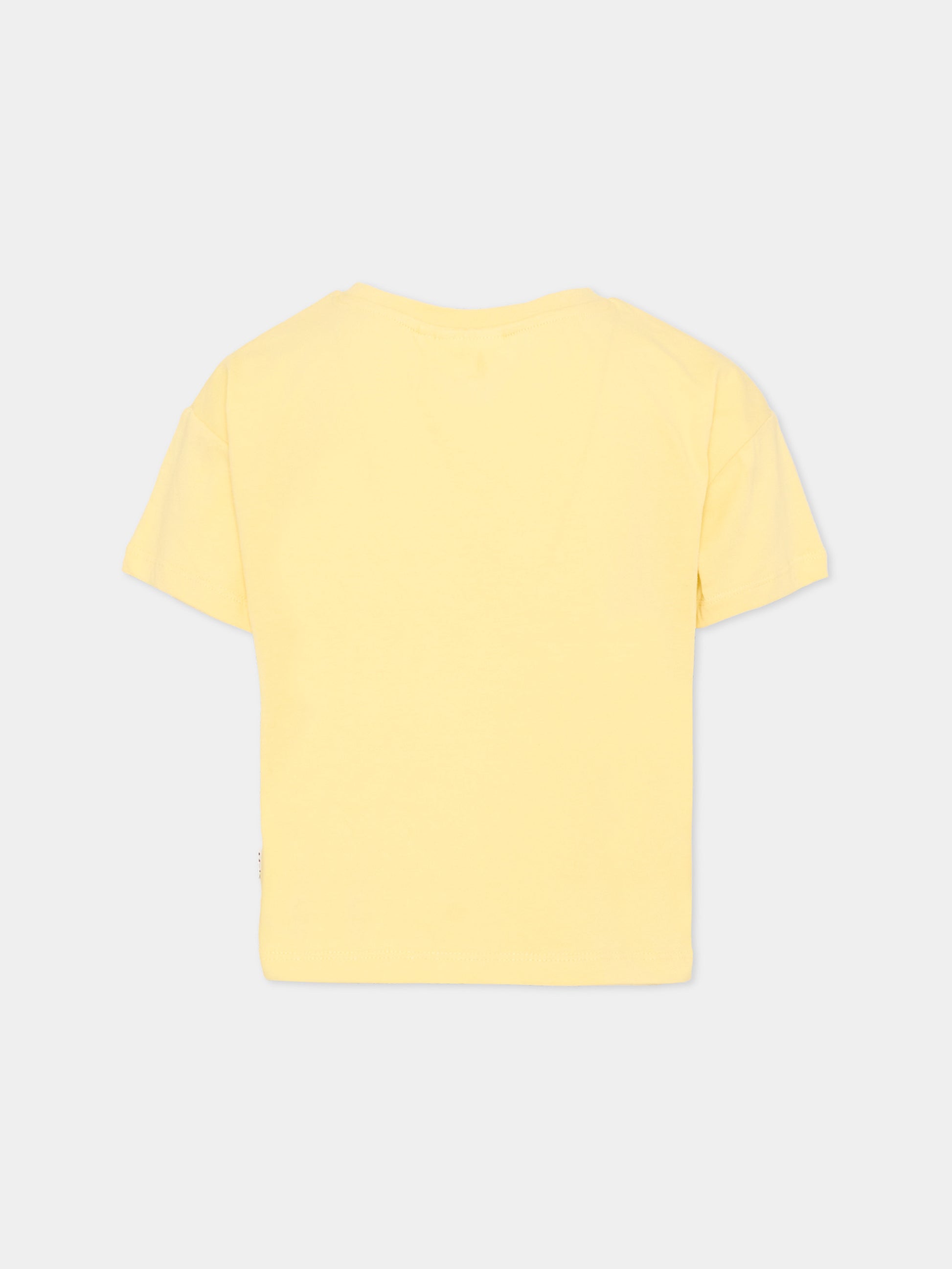 T-shirt gialla Roseanna per bambina con conchiglia,Molo,2S26A201 5217