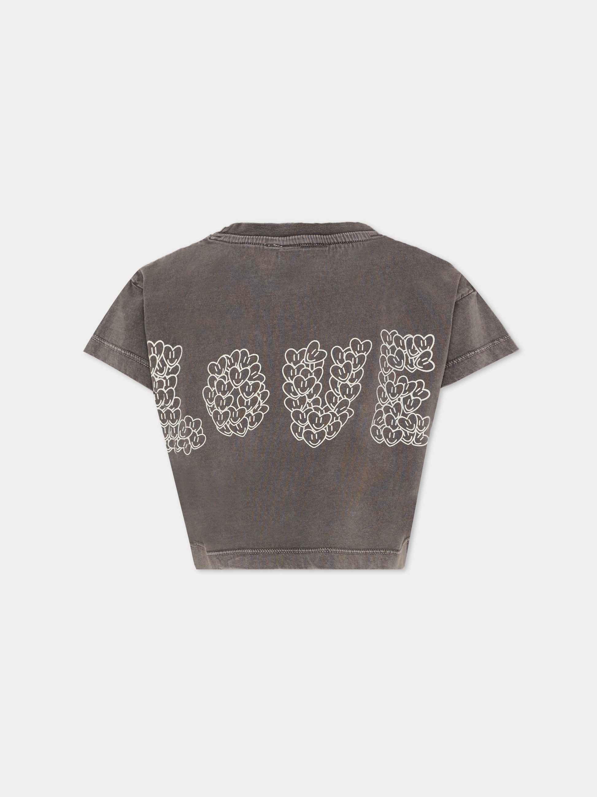 T-shirt nera Runi per bambina,Molo,2S26A230 5619