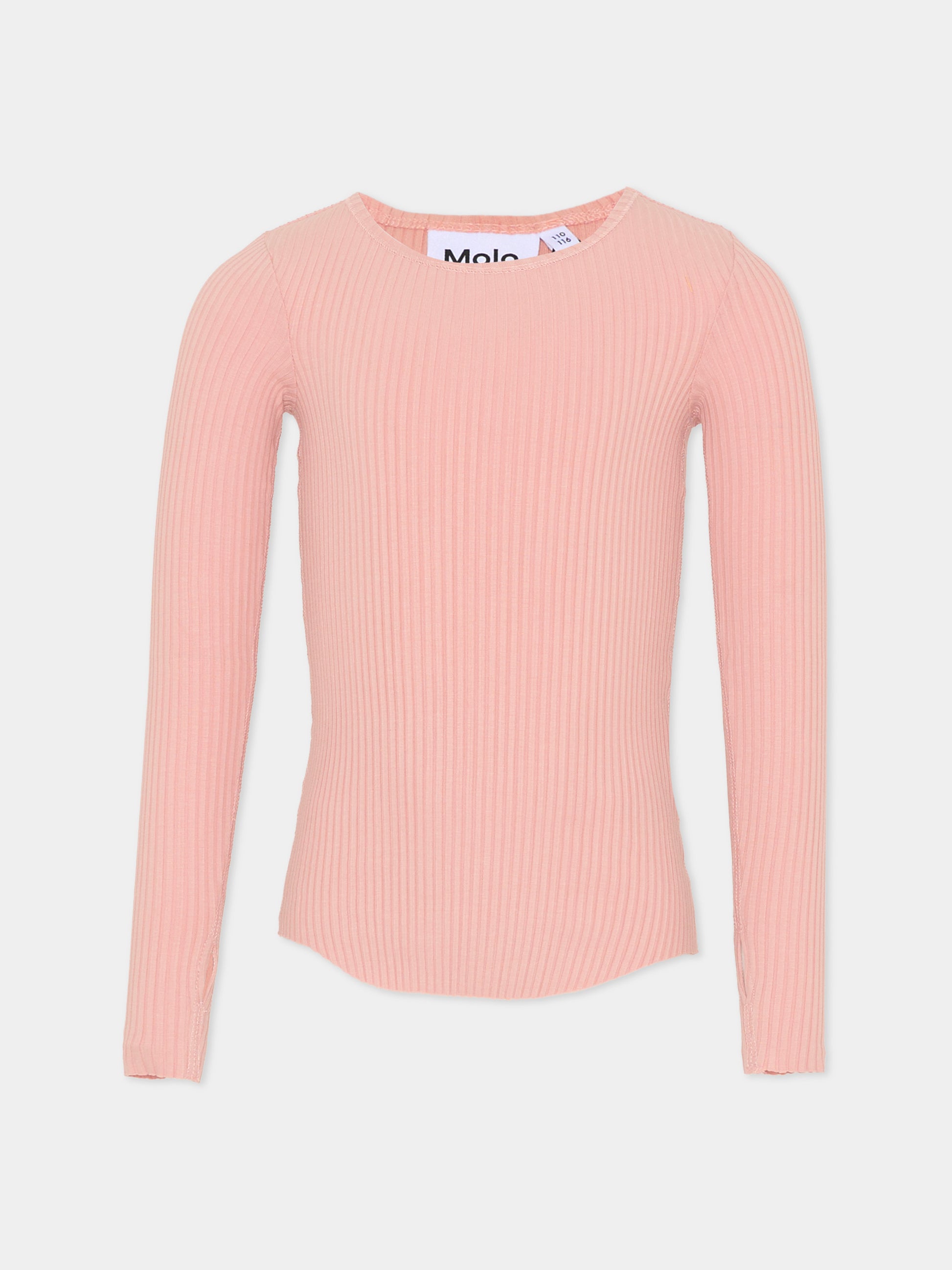 T-shirt Rochelle rosa per bambina,Molo,2S26A406 8058