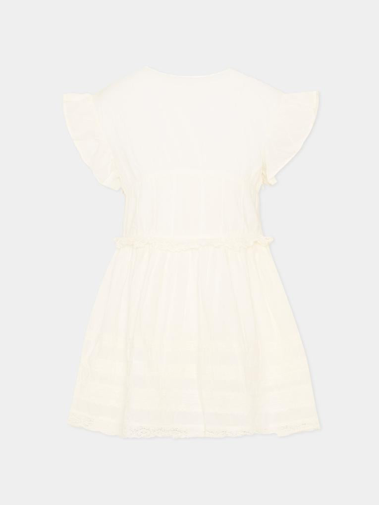 Vestito bianco Carmelia per bambina,Molo,2S26E126 5636