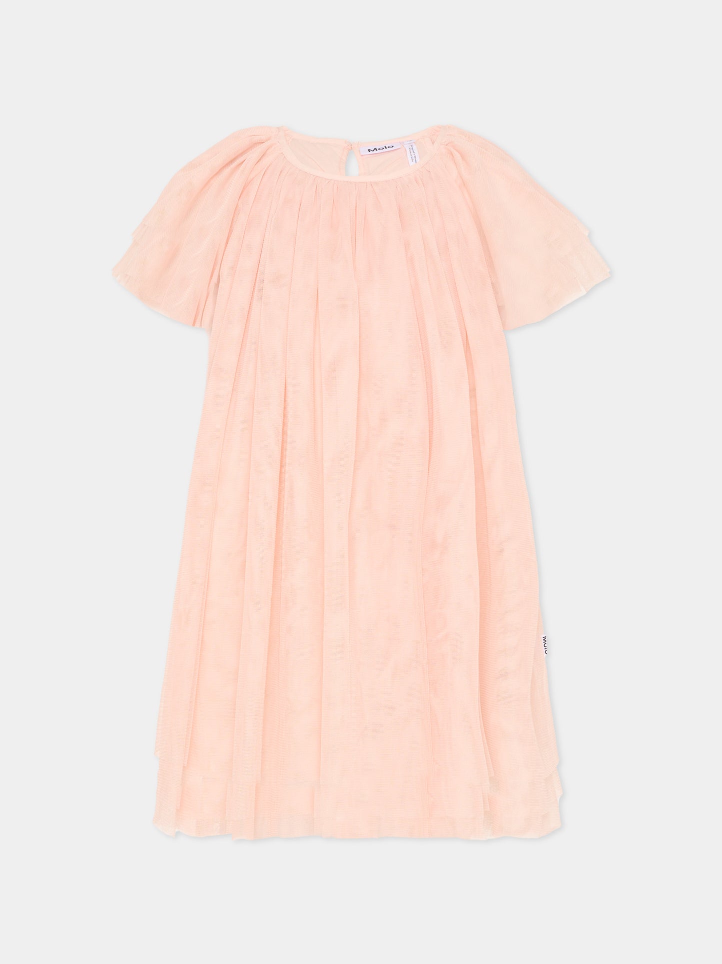 Vestito Cocolita rosa per bambina con logo,Molo,2S26E127 8058