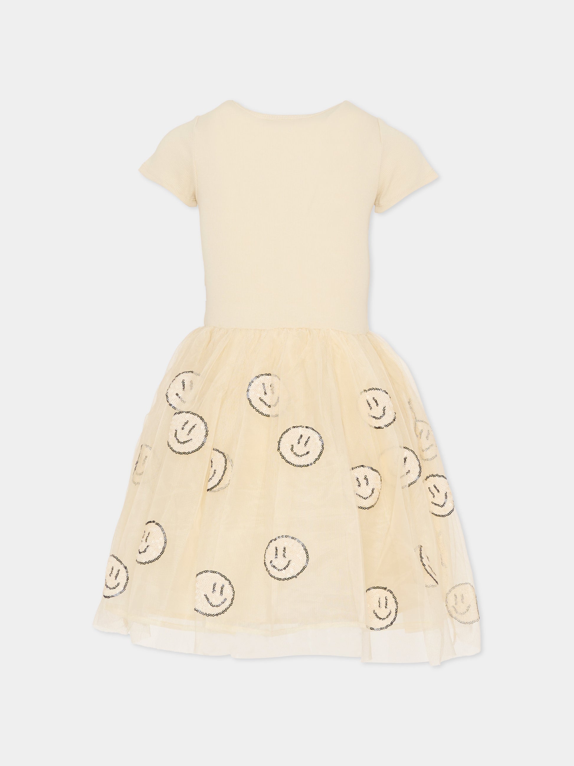 Vestito Cyrusila beige per bambina con smile,Molo,2S26E131 8894