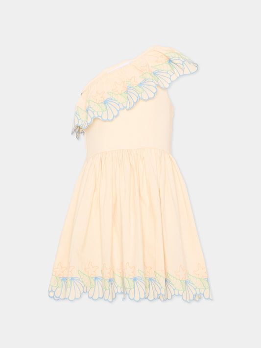 Vestito avorio Cato per bambina,Molo,2S26E132 2444