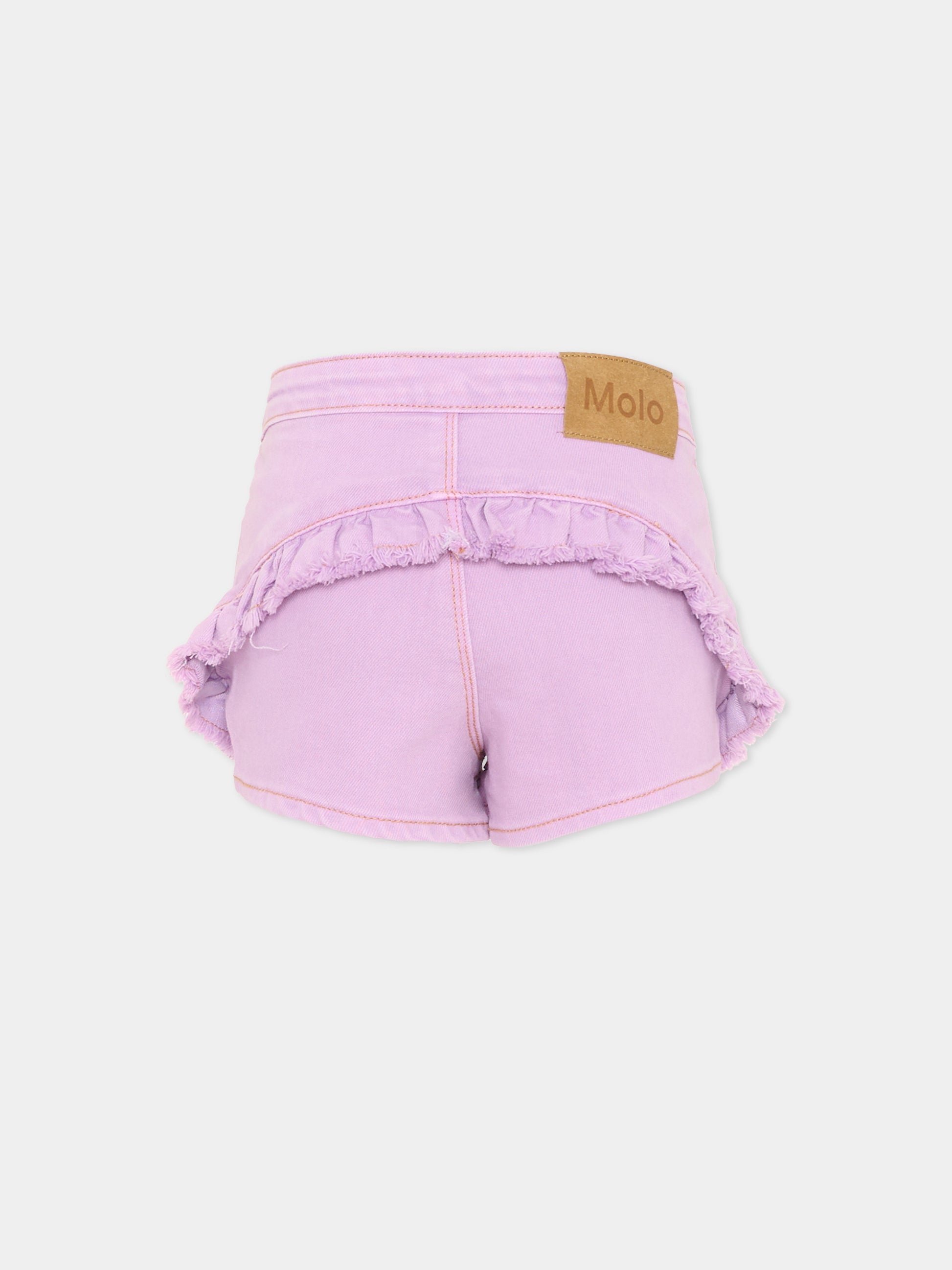 Shorts lilla Agnetha per bambina,Molo,2S26H114 5640
