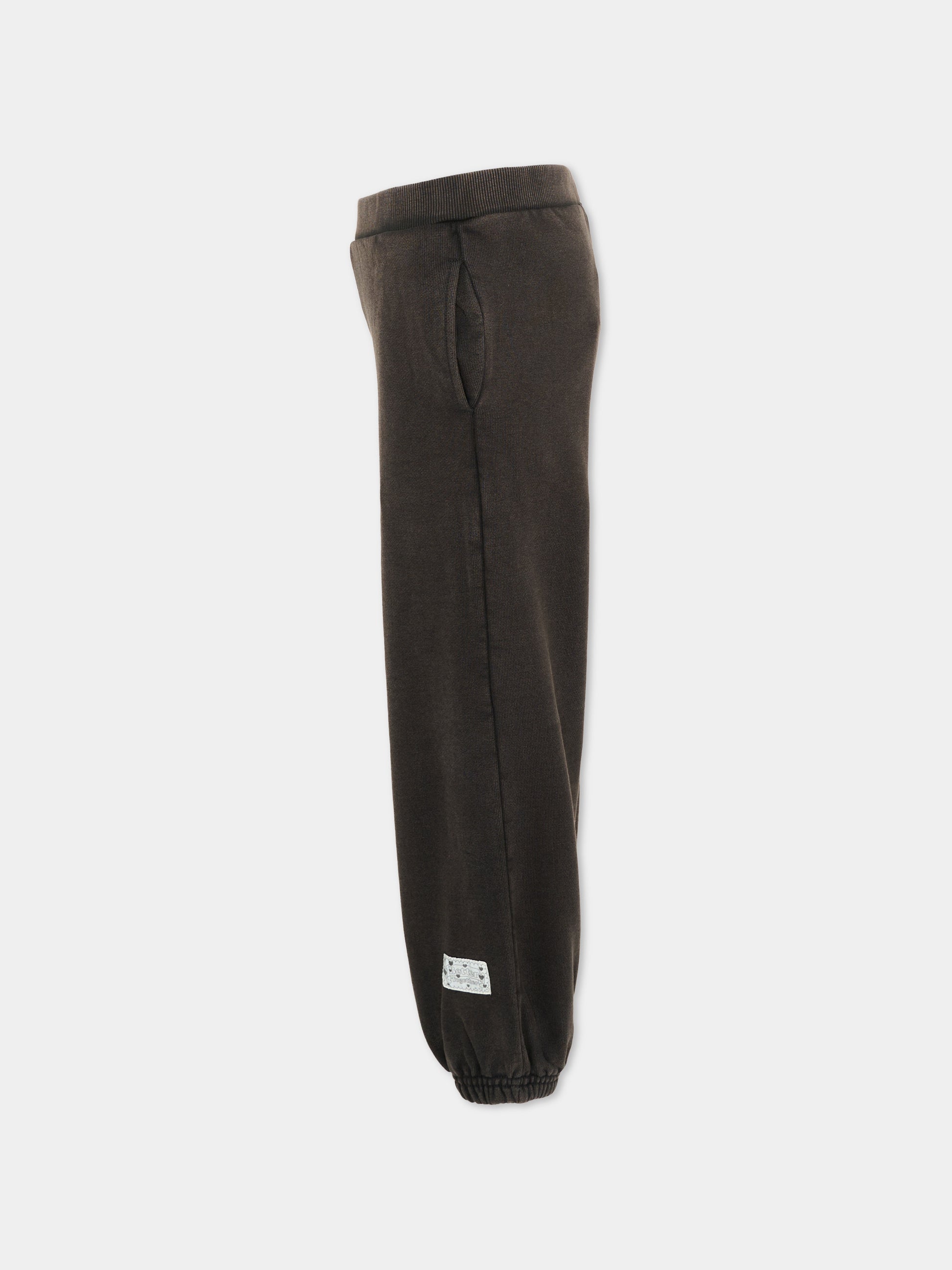 Pantaloni sportivi neri Adriana per bambina,Molo,2S26I204 5619