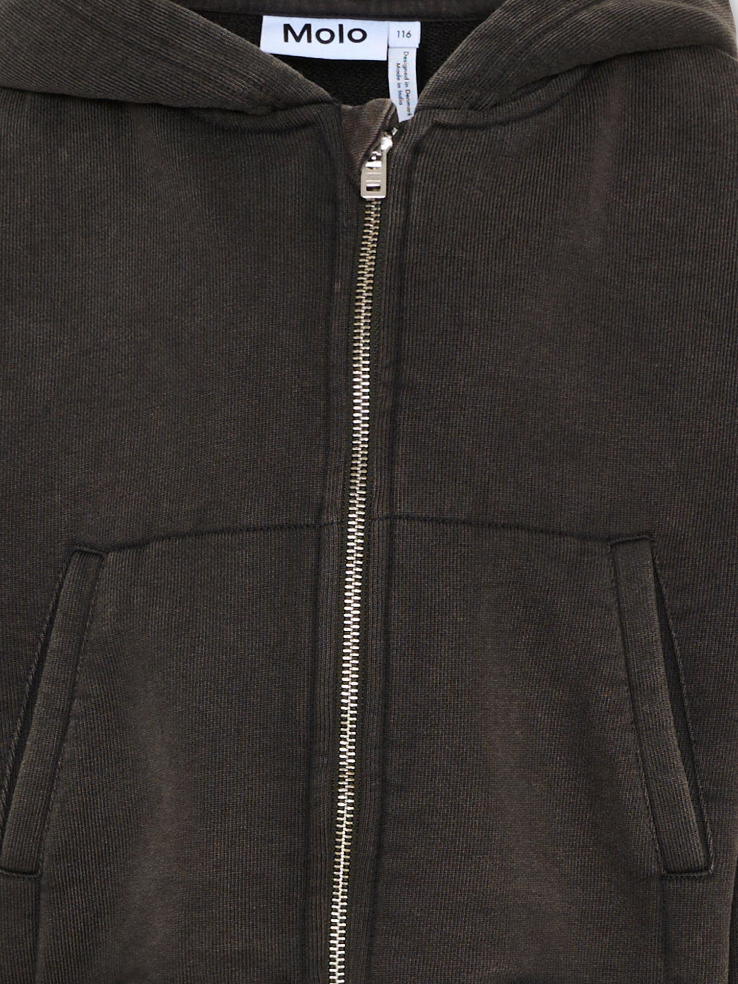 Felpa nera Martina per bambina,Molo,2S26J302 5619