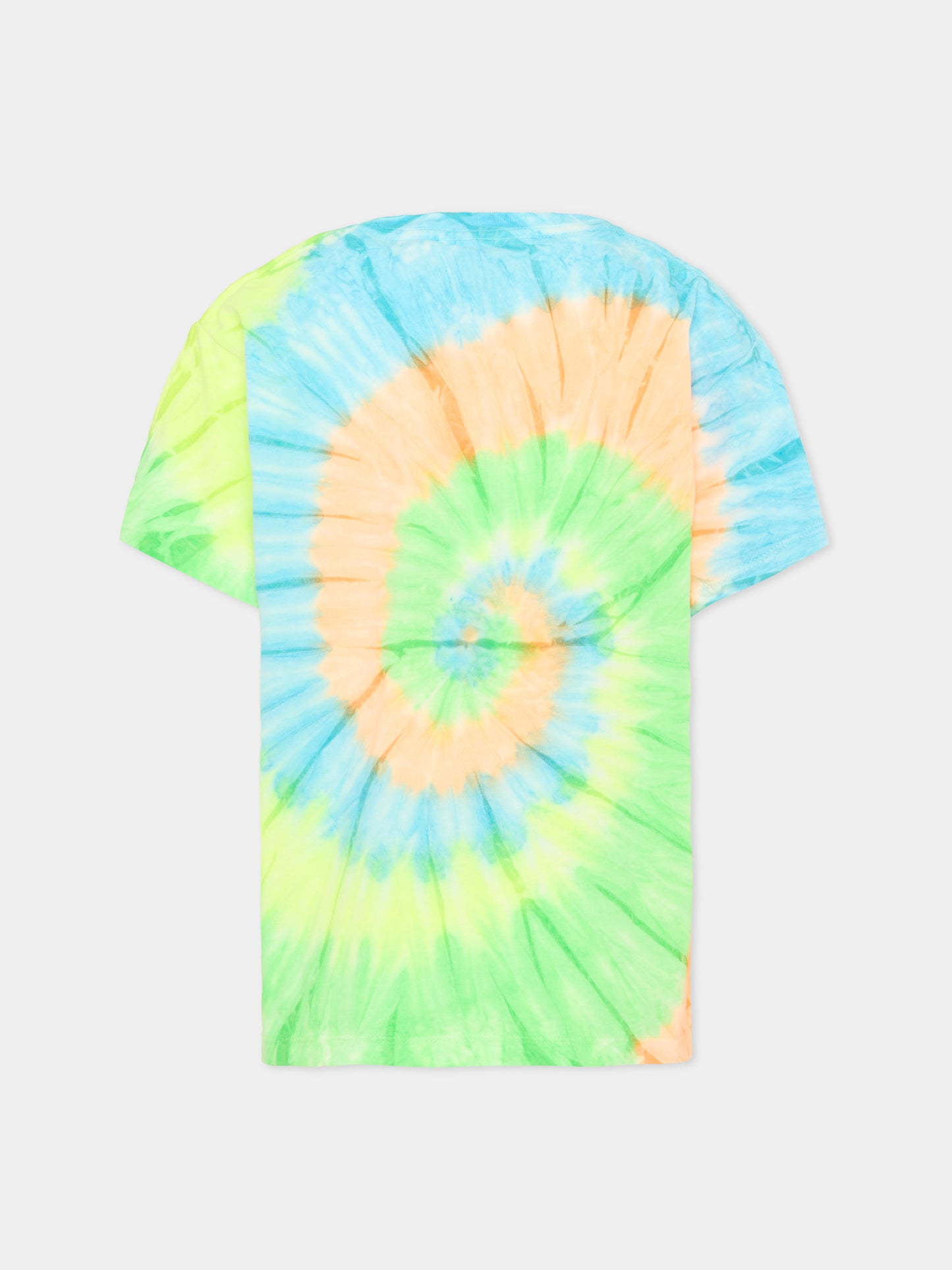 T-shirt multicolor Riley per bambini tie-dye,Molo,6S26A213 9898