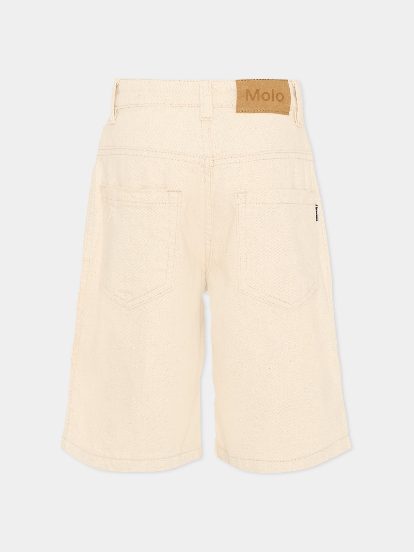 Shorts beige Alpha per bambini,Molo,6S26H301 8894