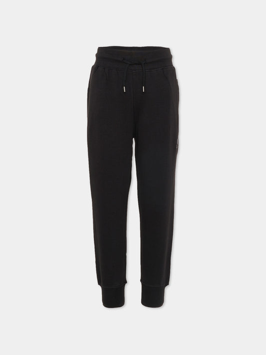 Pantaloni Alvar neri per bambini con smile,Molo,6S26I201 0099