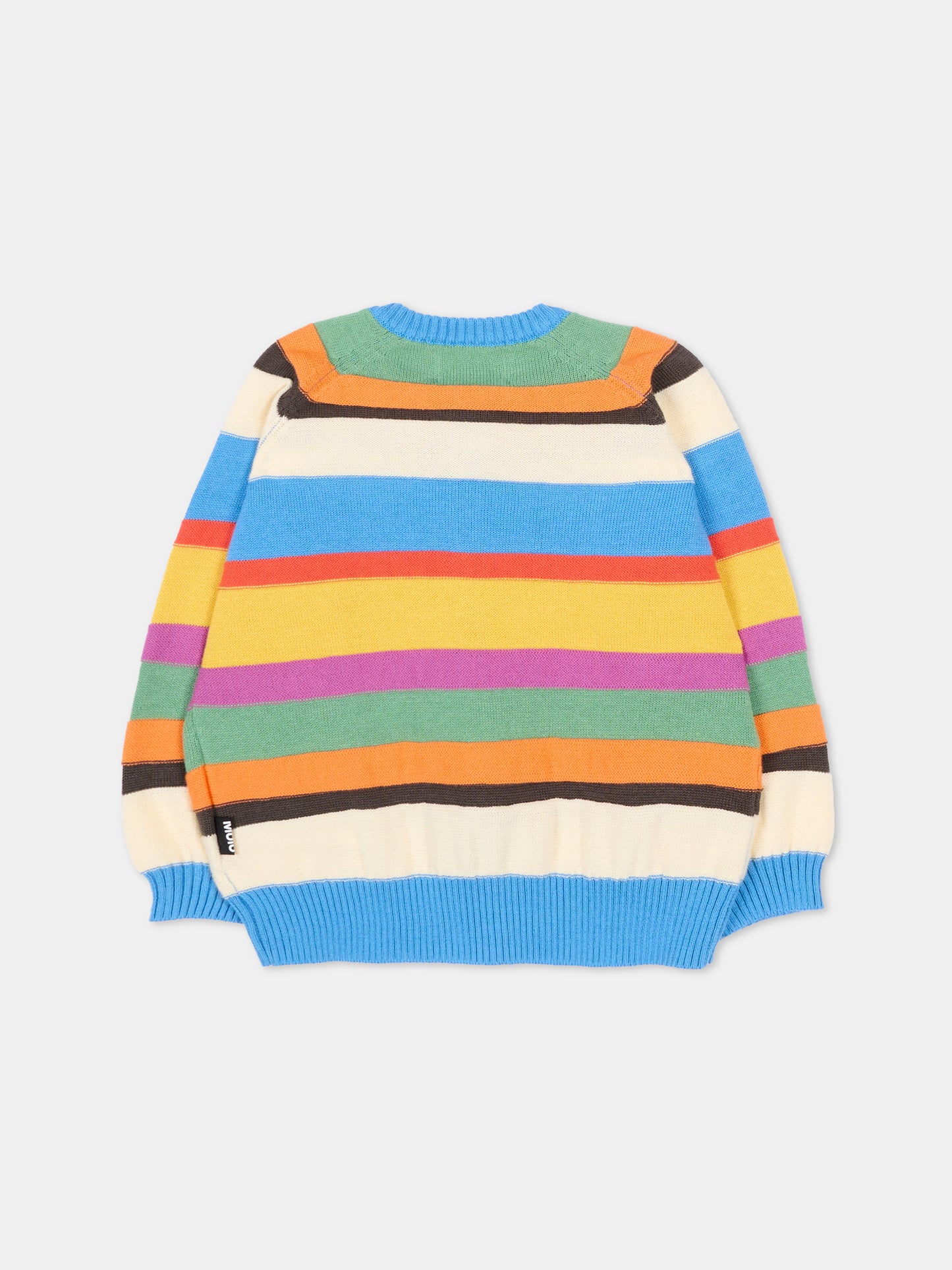 Cardigan multicolor Brody per neonati a righe,Molo,6S26K301 9586