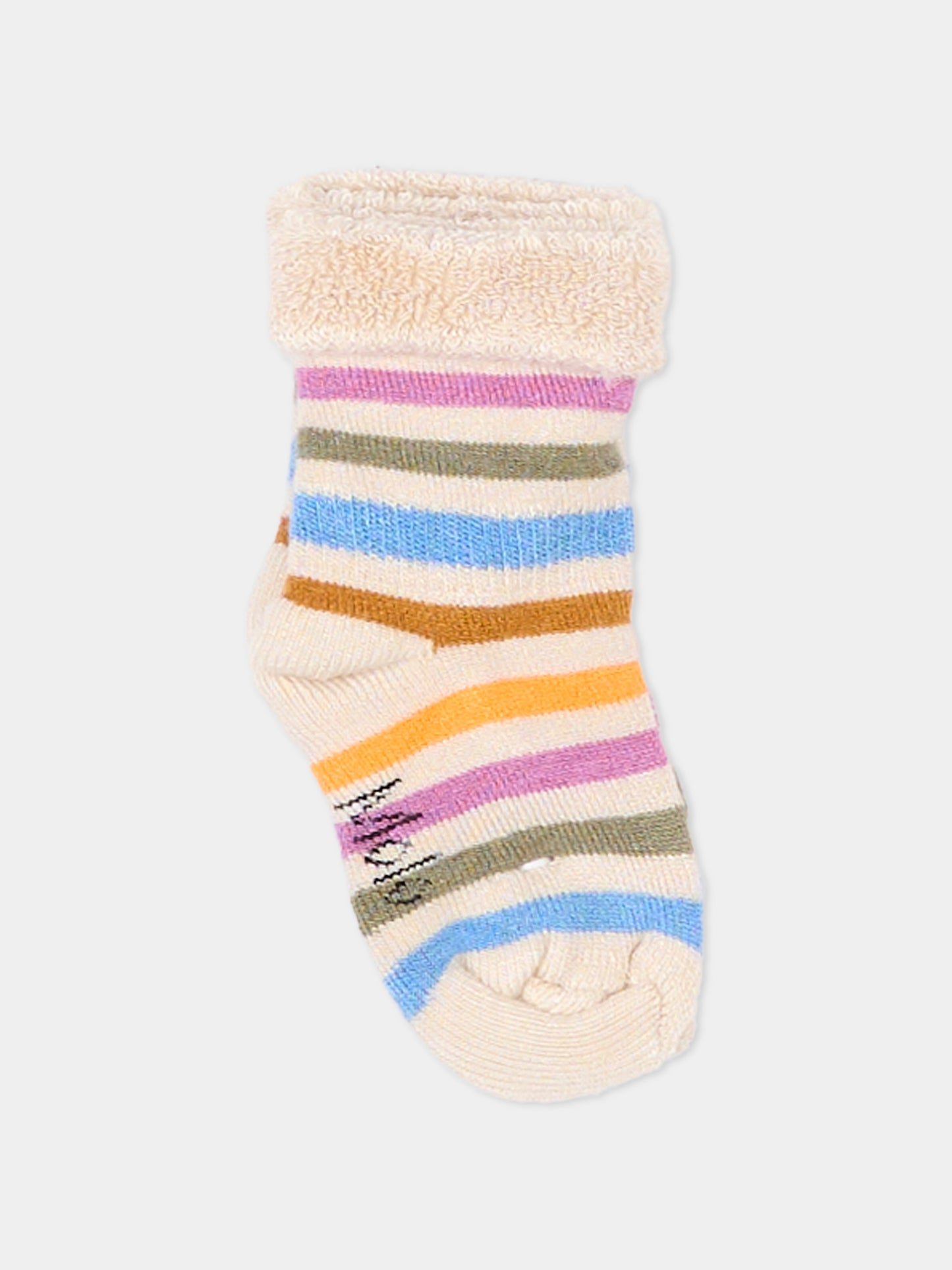 Set calzini beige per neonati con smile,Molo,7S26G105 9839