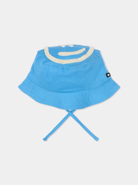 Cloche Nomly azzurra per neonati con smile,Molo,7S26T205 5615