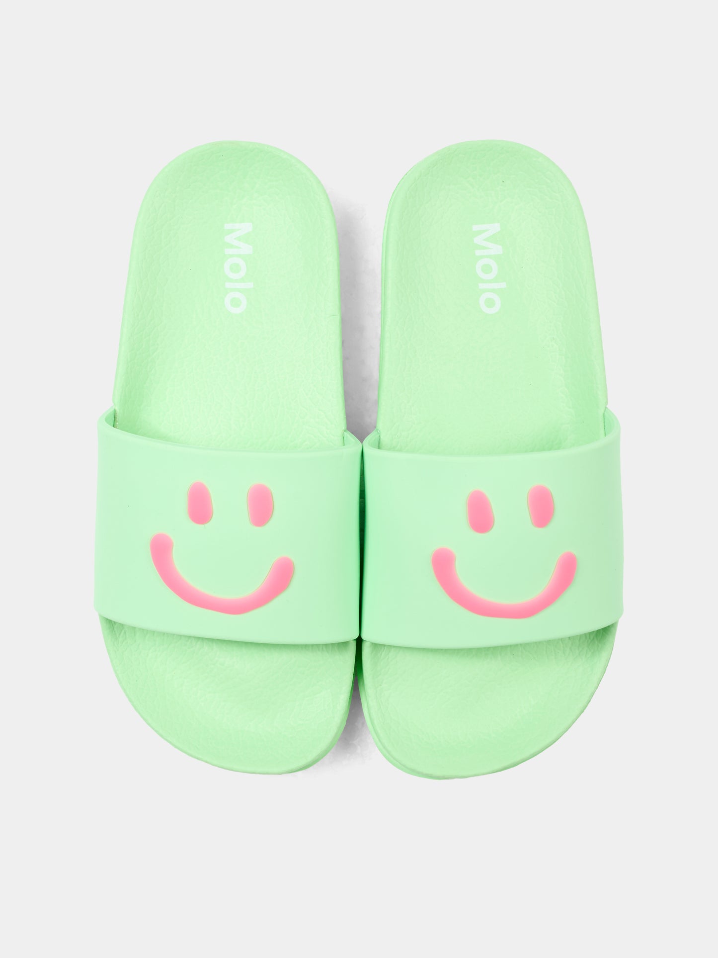 Ciabatte Zhappy verdi per bambina con smile,Molo,7S26U201 5610