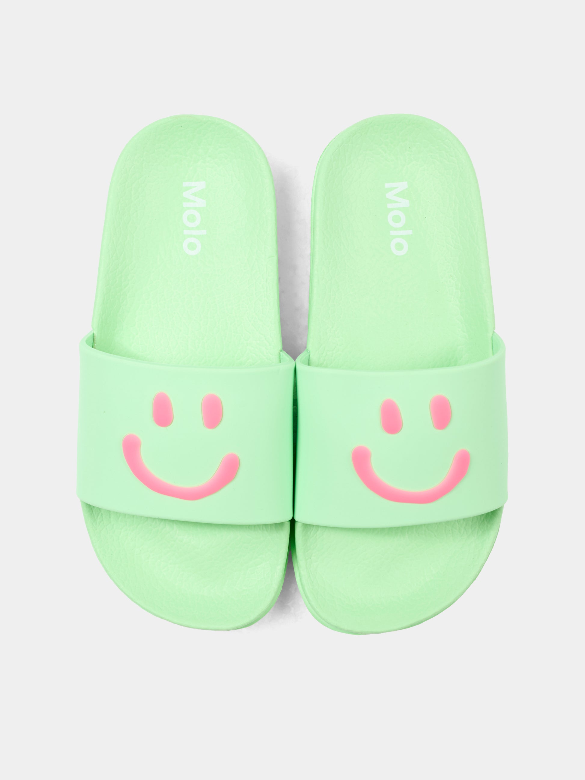 Ciabatte Zhappy verdi per bambina con smile,Molo,7S26U201 5610