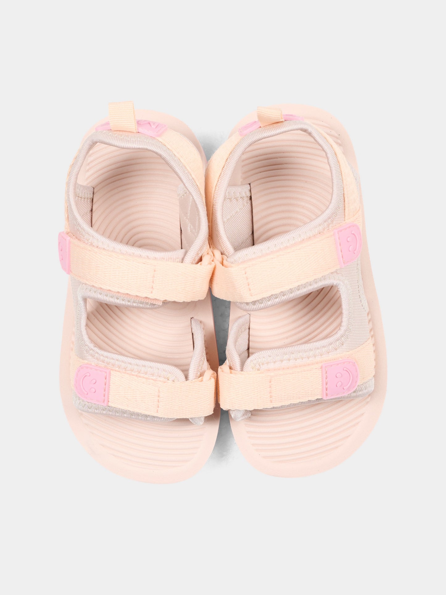 Sandali rosa per neonata e bambina con logo,Molo,7S26U301 5606