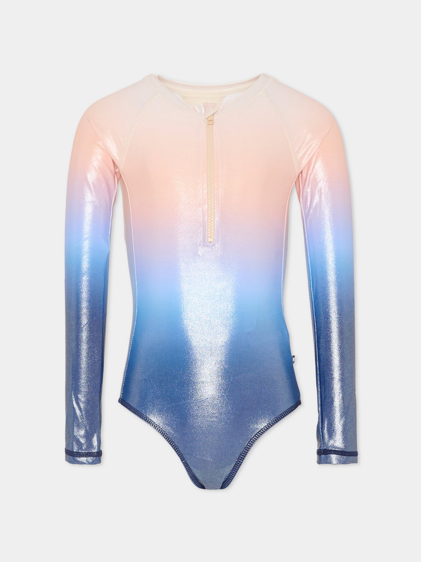 Costume intero Anti UV Necky multicolor per bambina,Molo,8S26P517 5206