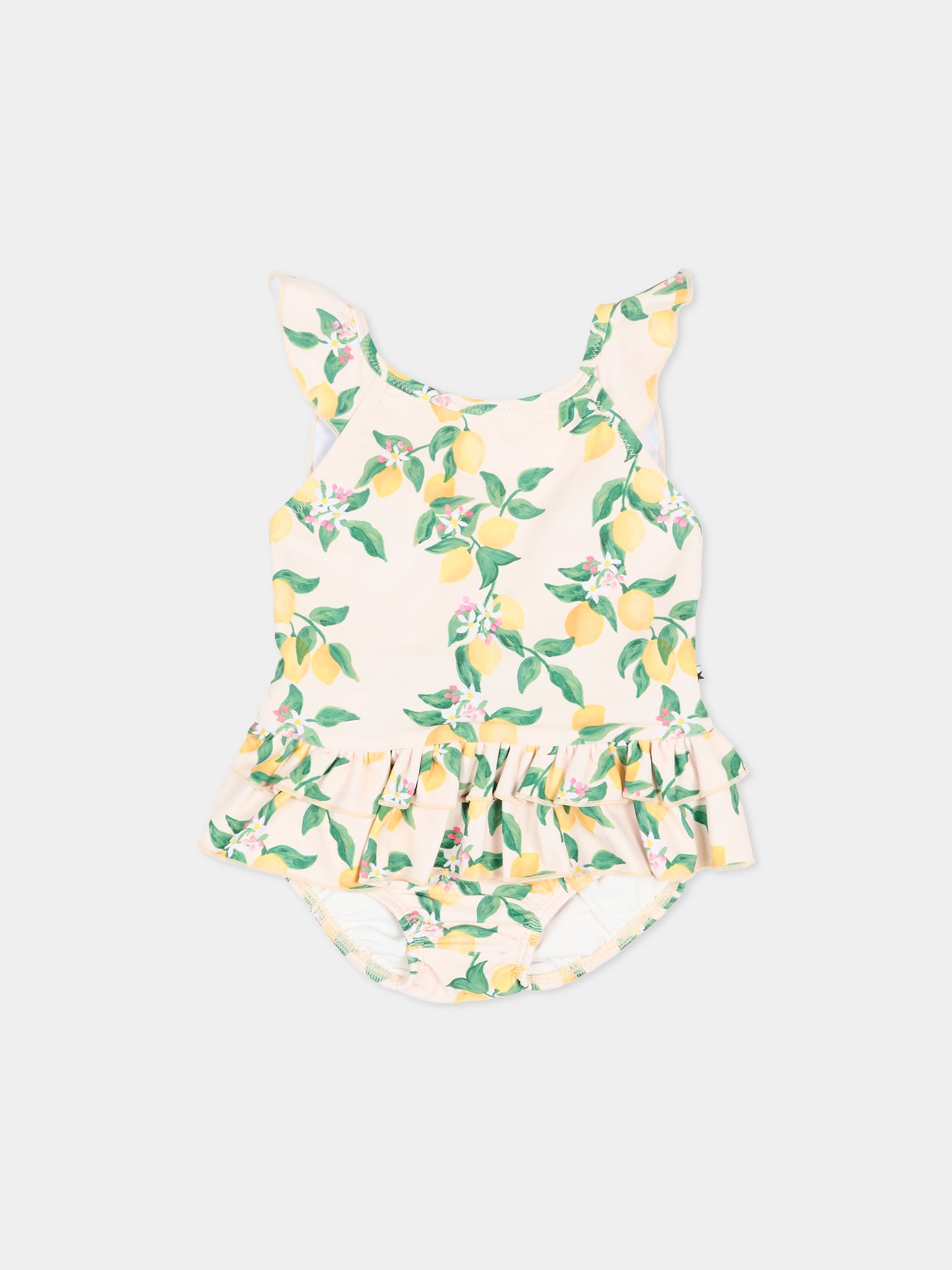 Costume intero Nalani multicolor per neonata con limoni,Molo,8S26P524 9516