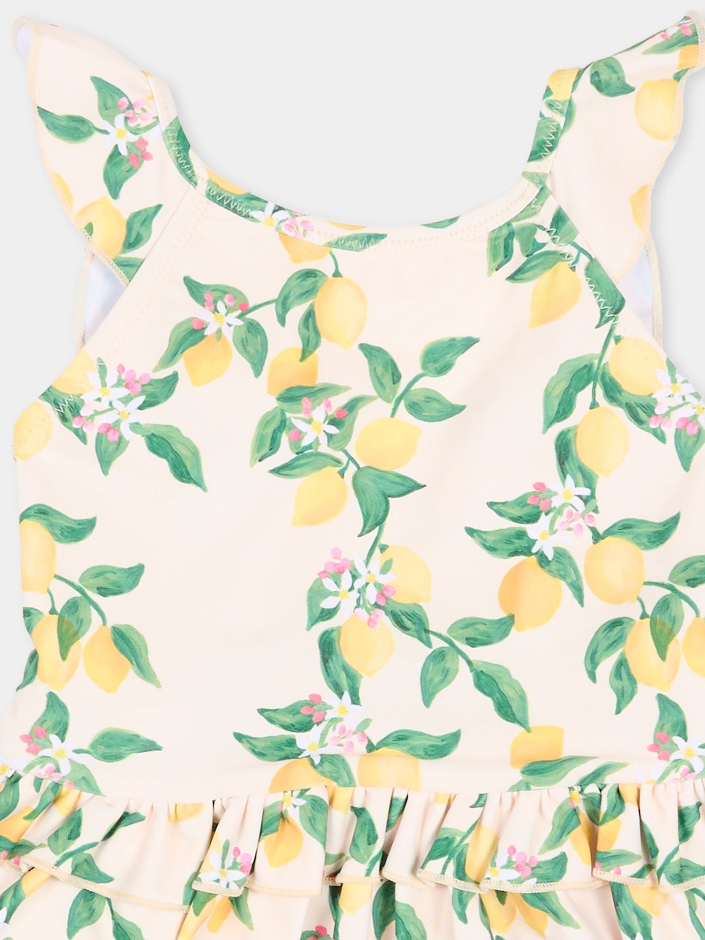 Costume intero Nalani multicolor per neonata con limoni,Molo,8S26P524 9516