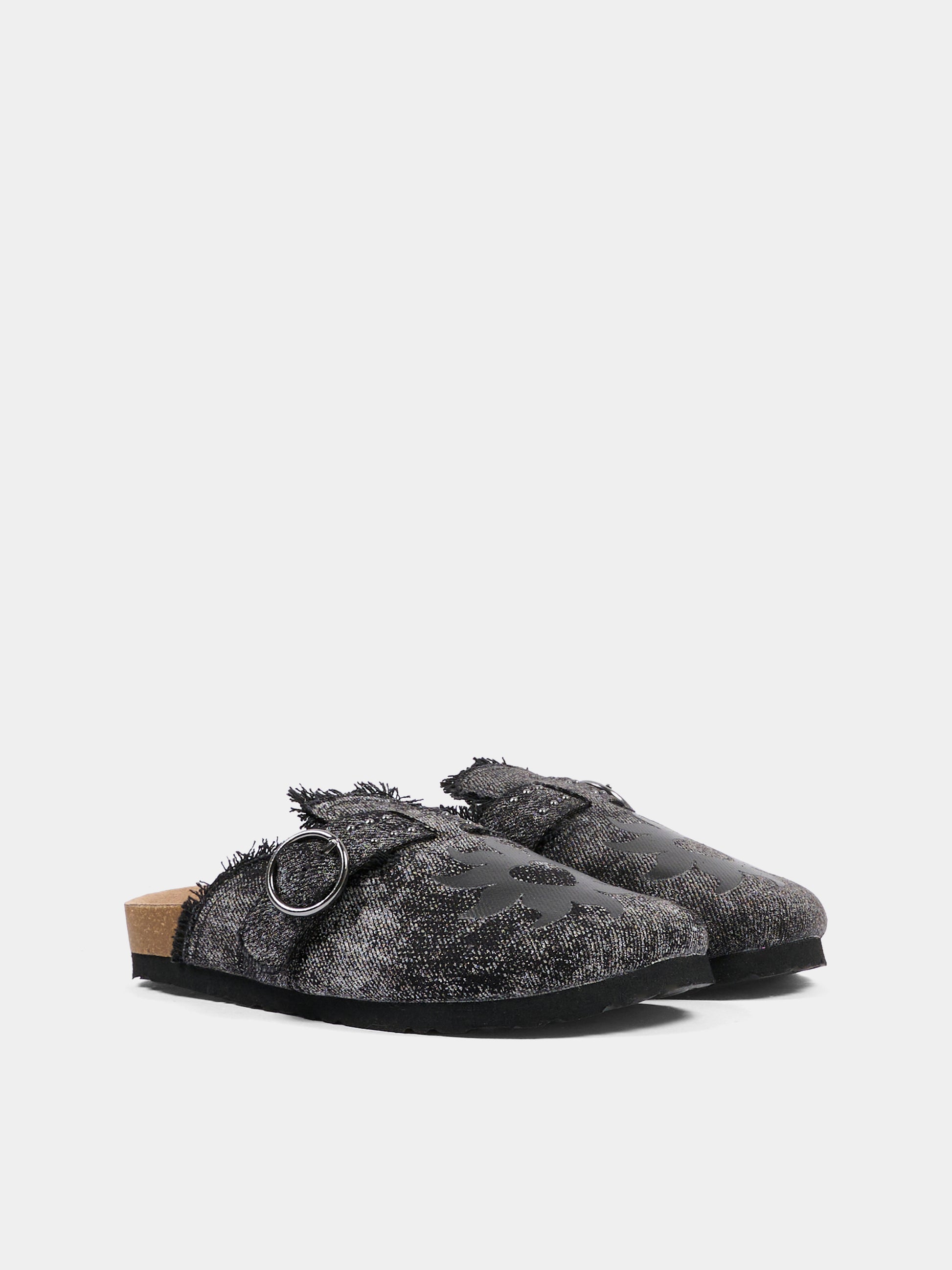 Sabot neri per bambina con sole,Billieblush,U22005 089