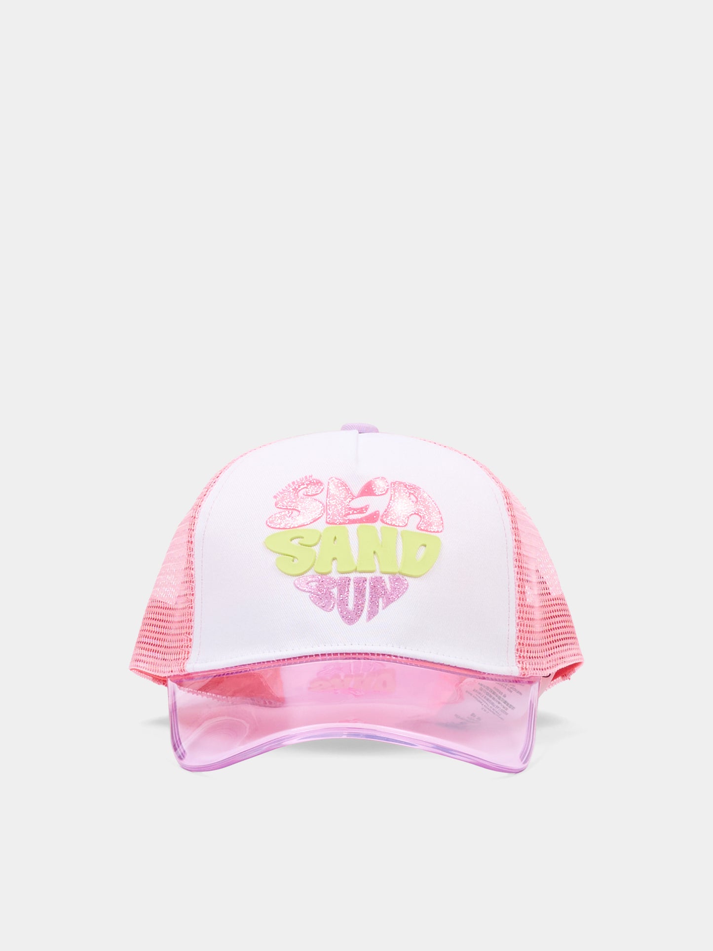 Cappello multicolor per bambina con scritta,Billieblush,U22014 10P