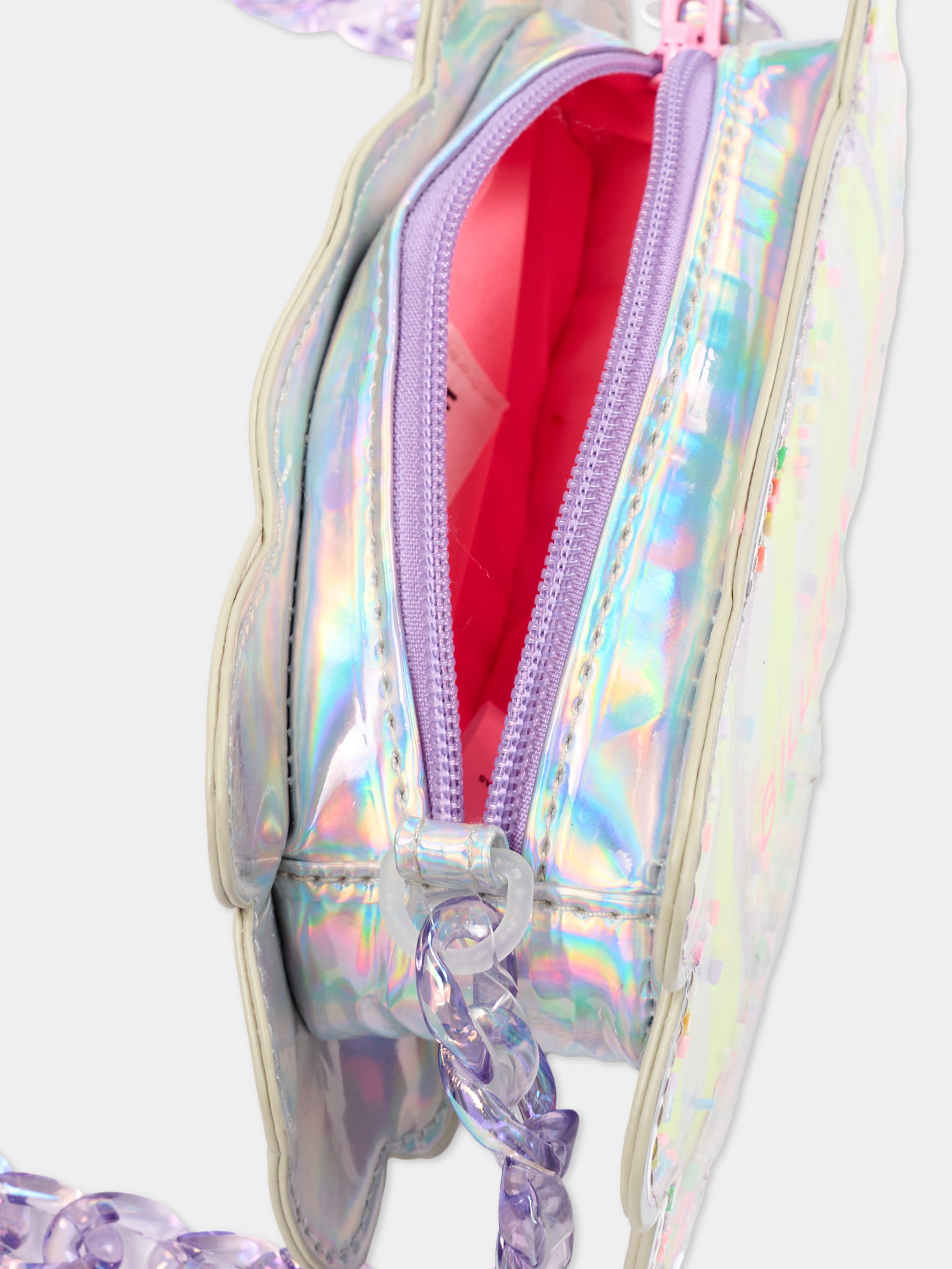 Borsa multicolor per bambina a caramella,Billieblush,U22036 111