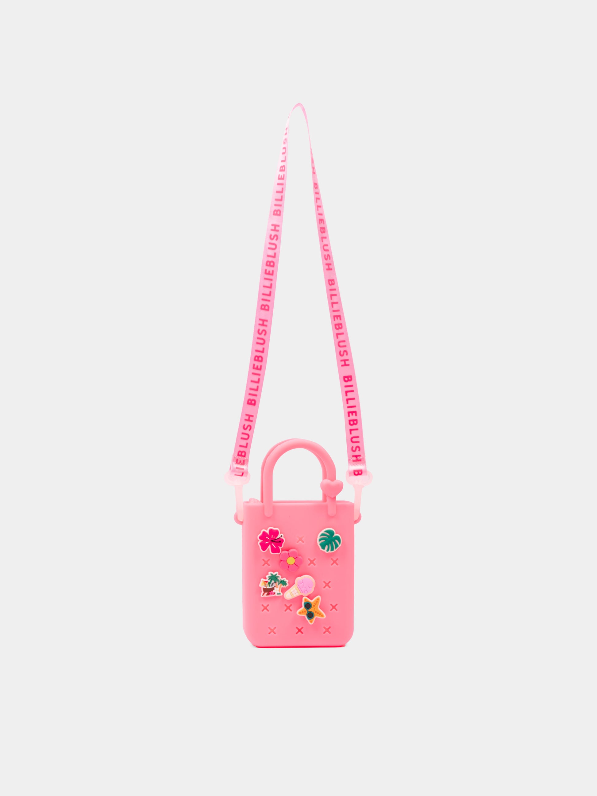 Borsa rosa per bambina con spille,Billieblush,U22042 499