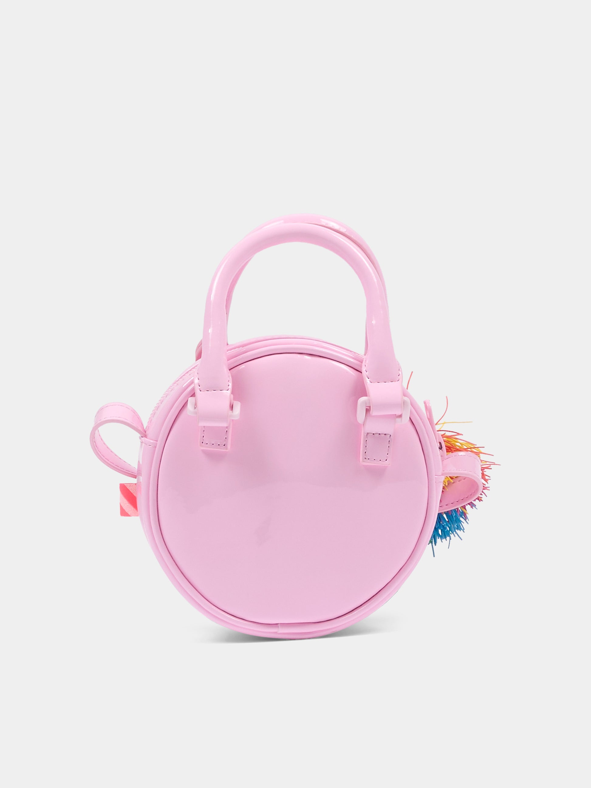 Pochette rosa per bambina con charms,Billieblush,U22045 46N