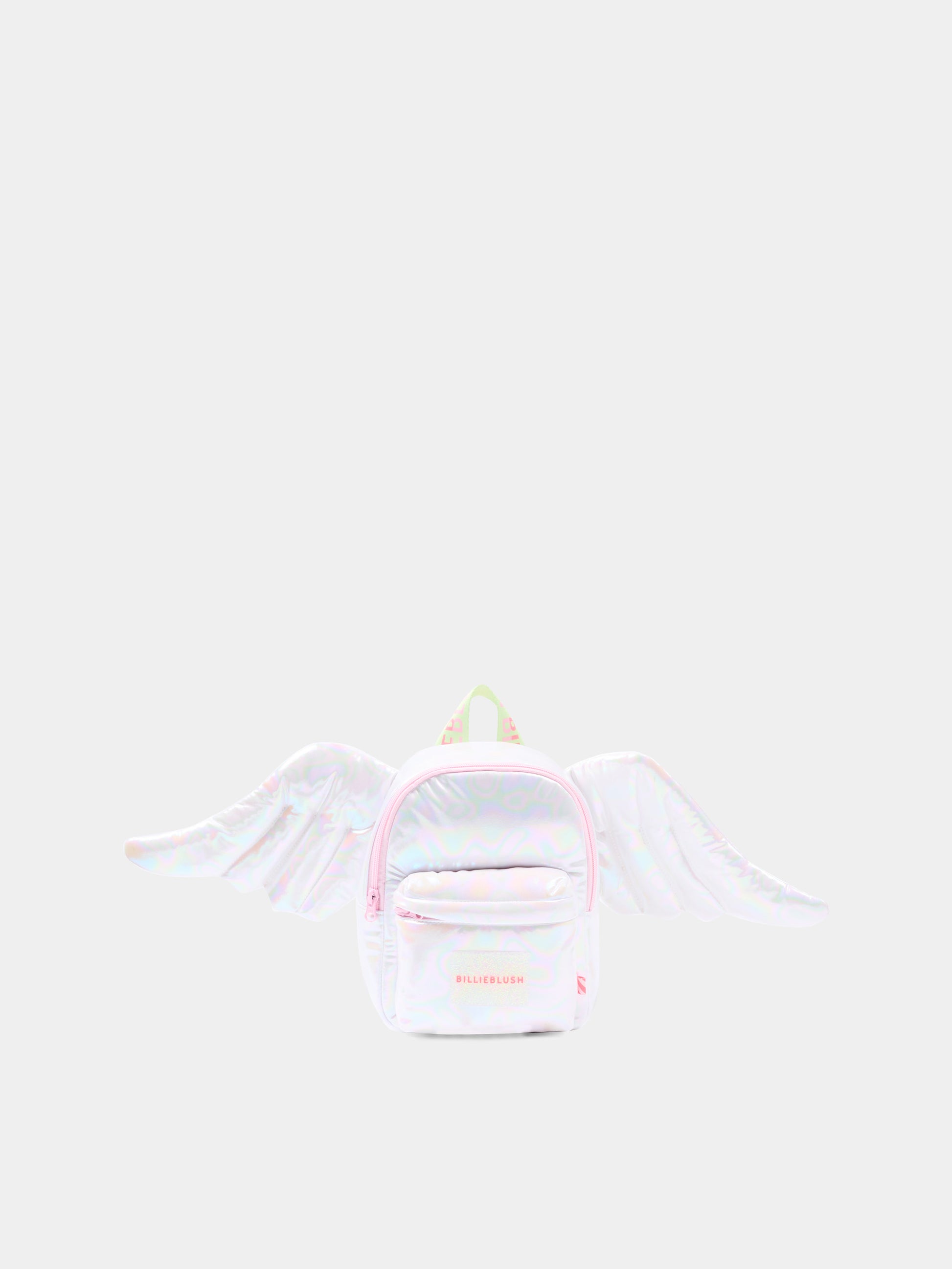 Zaino multicolor per bambina con ali,Billieblush,U22050 Z41