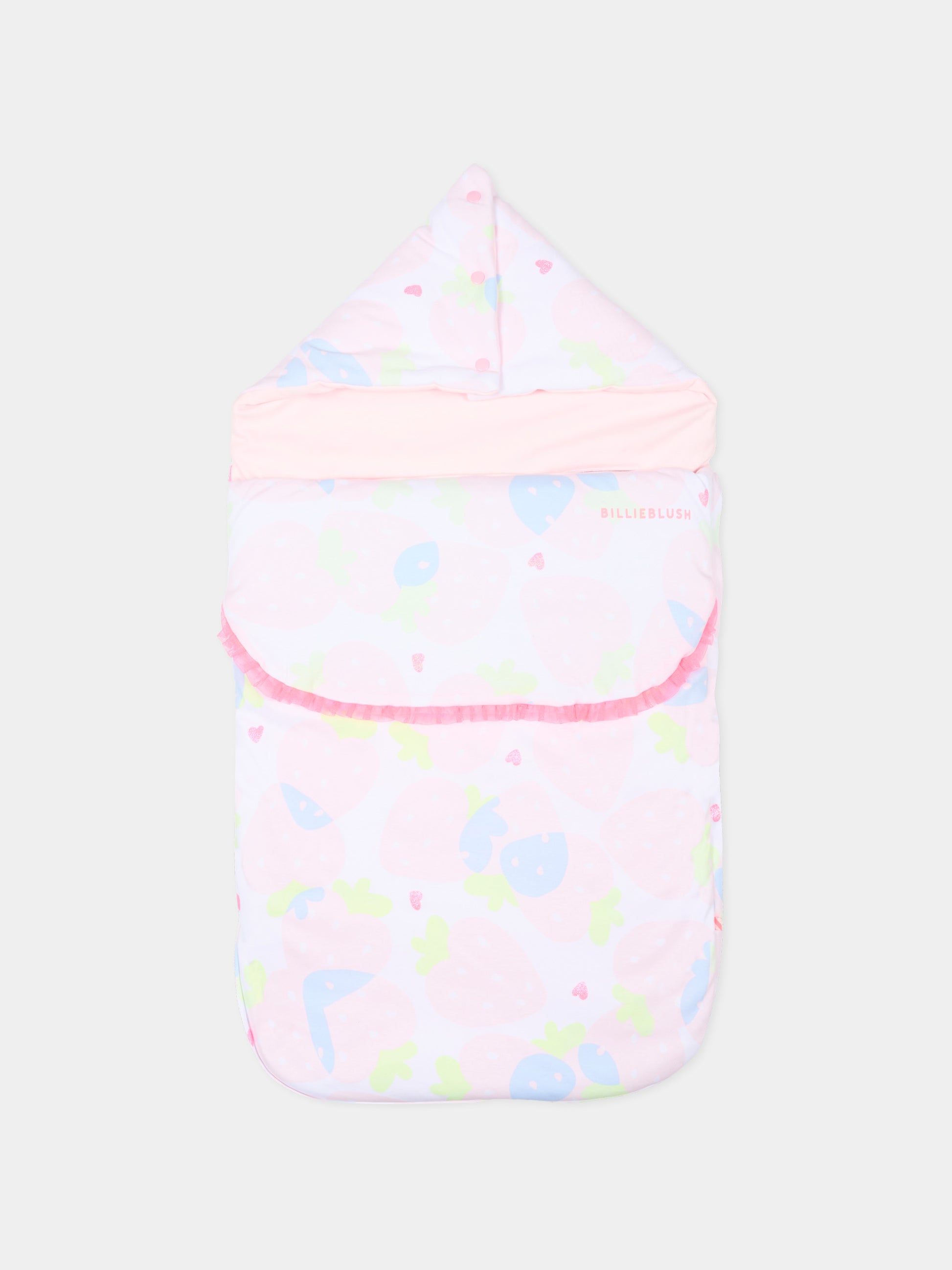 Sacco nanna multicolor per neonata con fragole,Billieblush,U22087 10P
