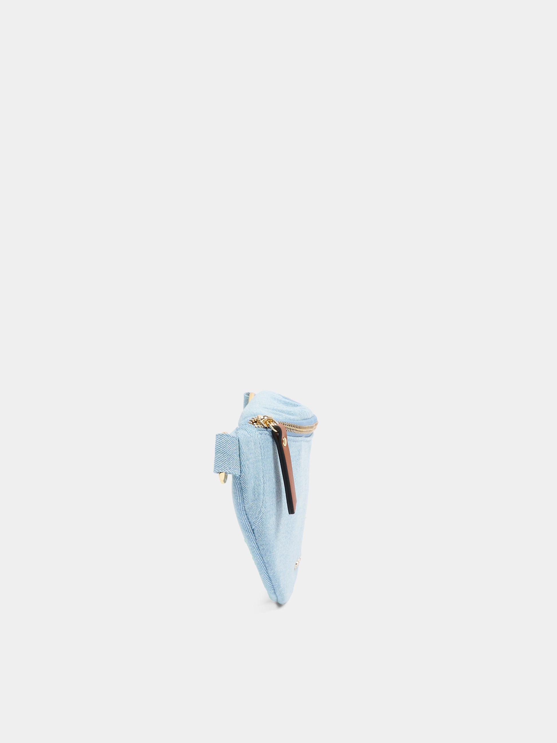 Marsupio denim per bambina con logo,Chloé Kids,C20880 Z10