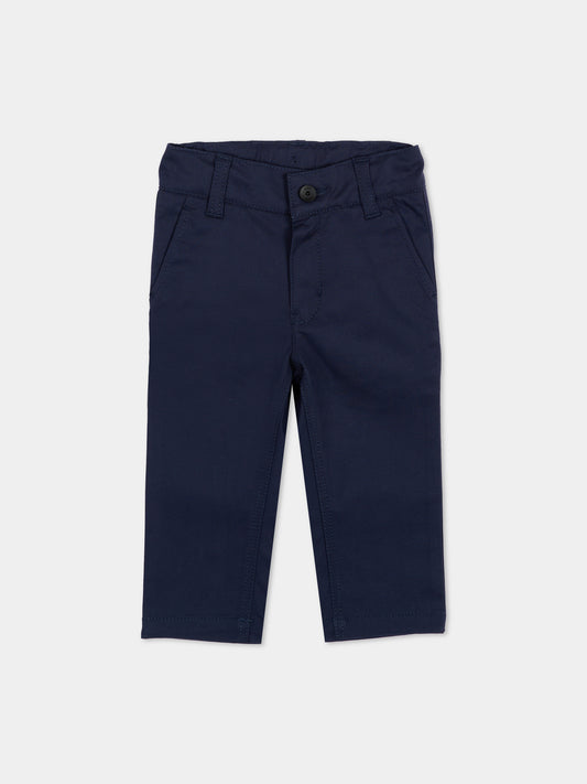 Pantaloni blu per neonato,Boss,J52705 849