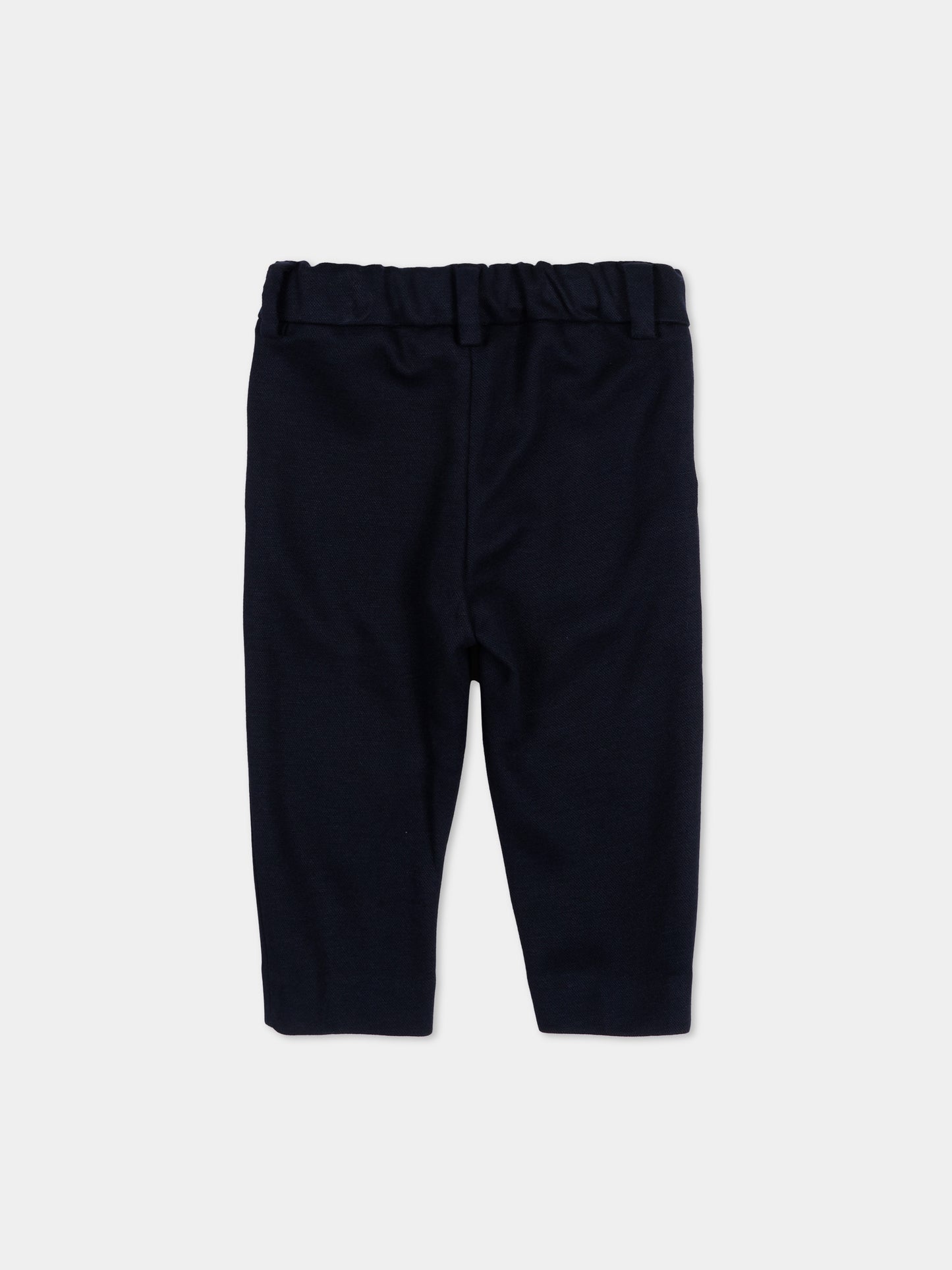 Pantaloni eleganti blu per neonato,Boss,J52859 862