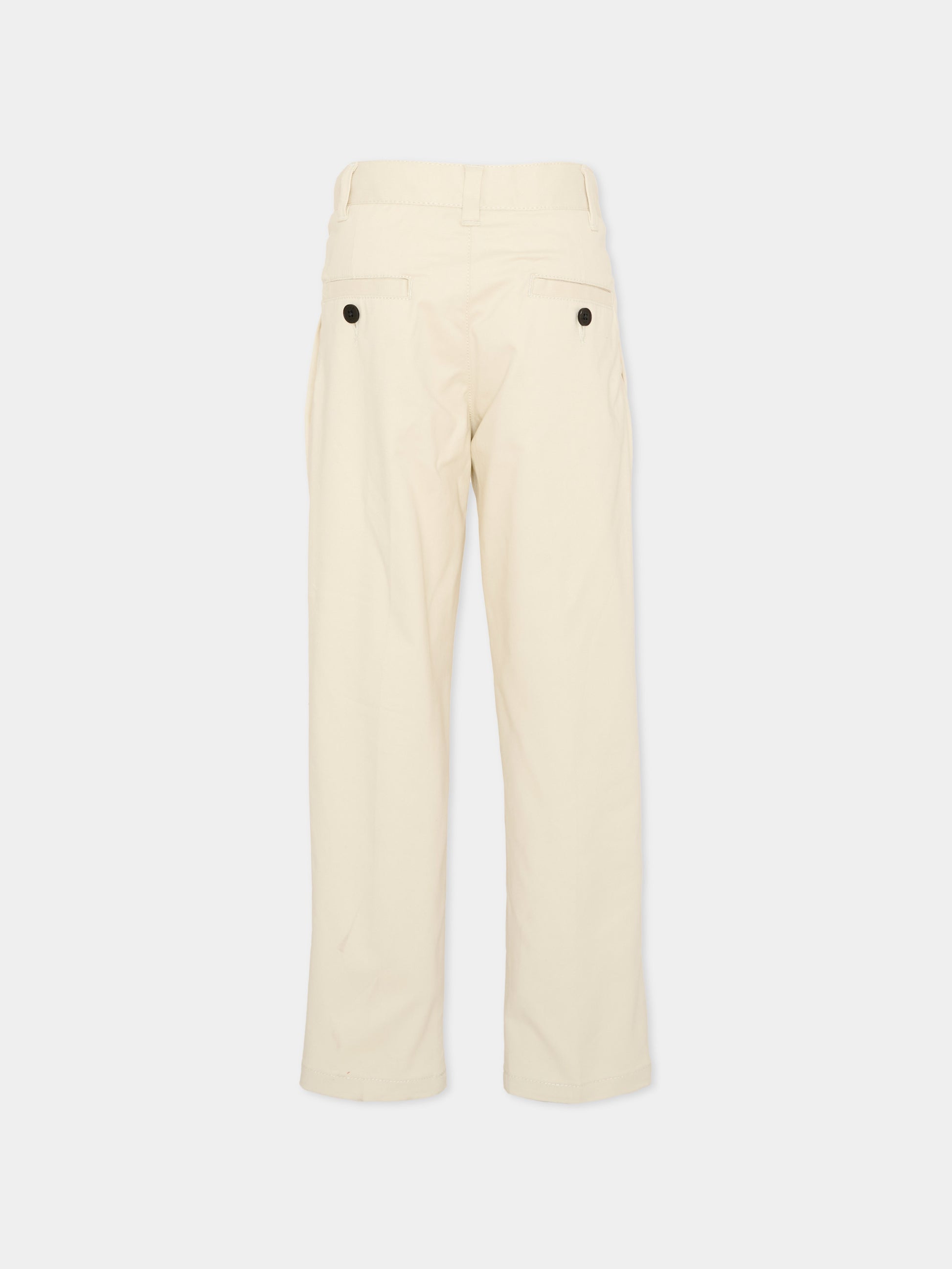 Pantaloni beige per bambino,Boss,J52912 21C