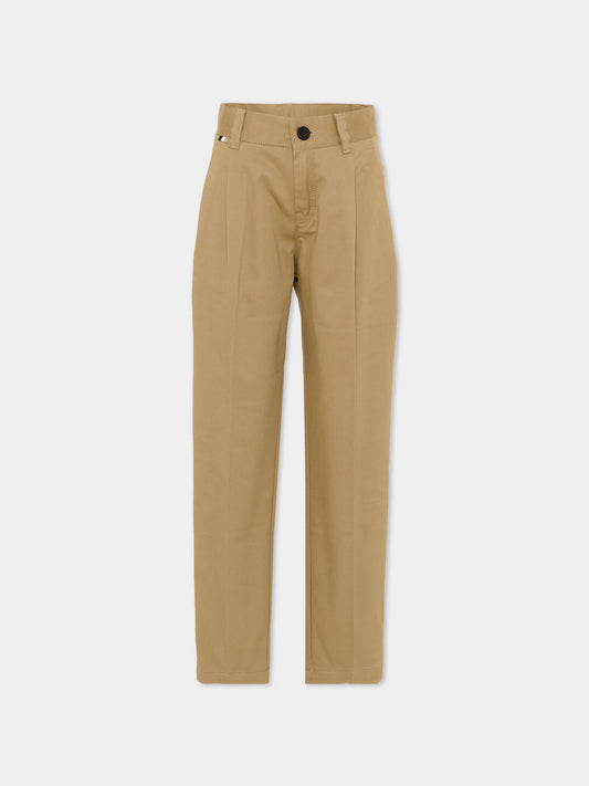 Pantaloni beige per bambino,Boss,J52912 295