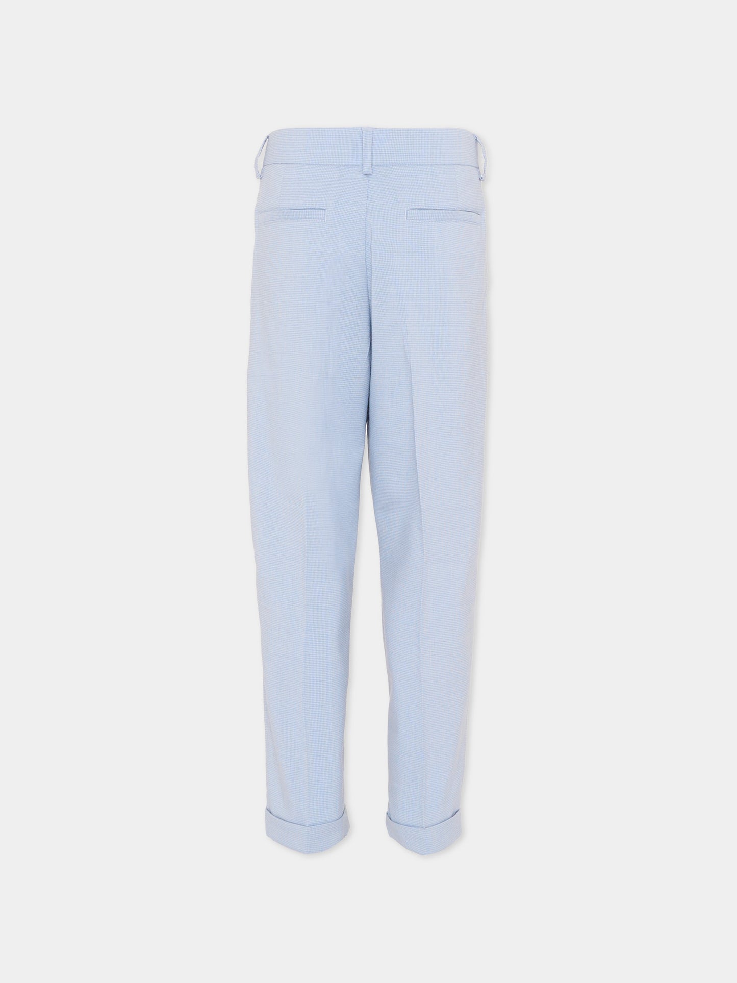 Pantaloni celesti per bambino,Boss,J52916 057