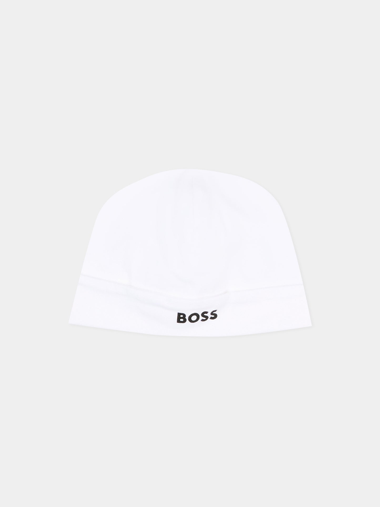 Set tutine bianco per neonato con logo,Boss,J53055 10P