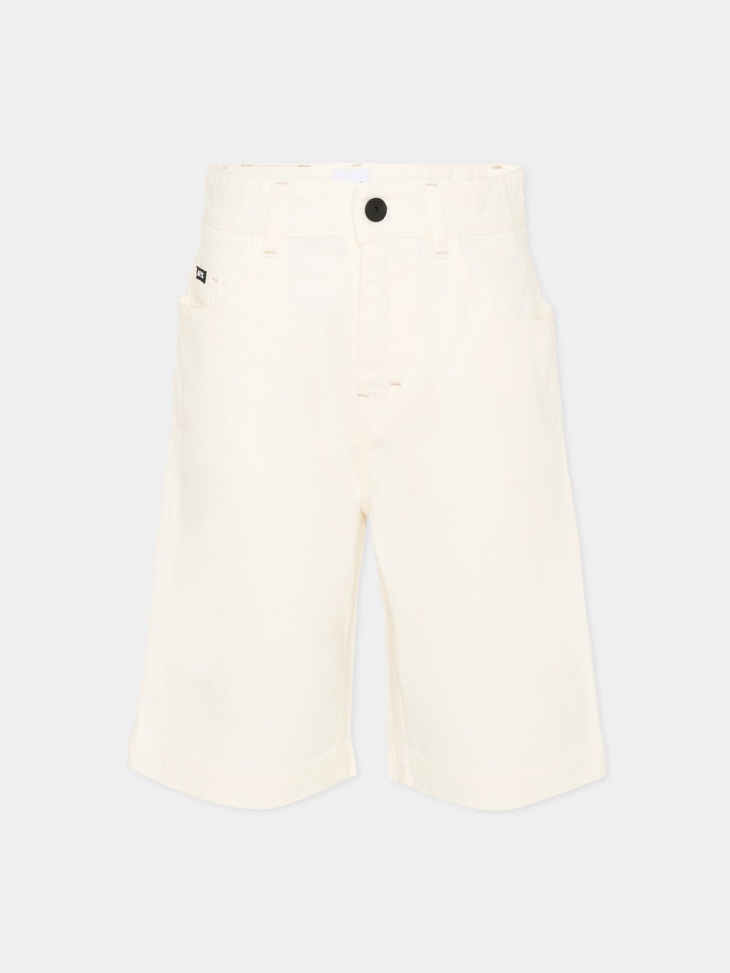 Shorts casual bianco per bambino,Boss,J53244 10P