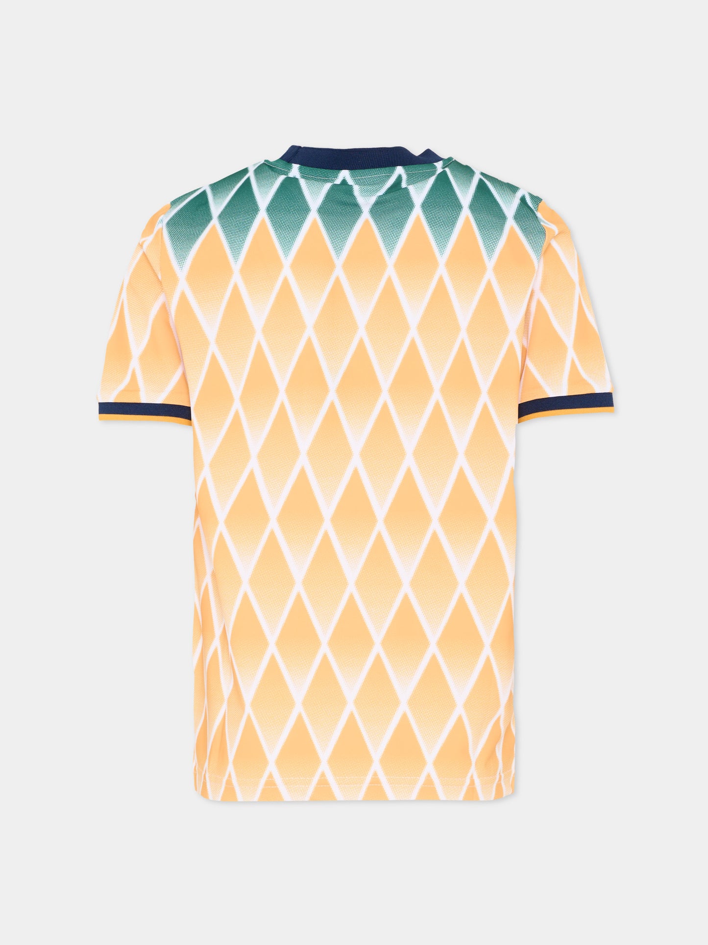 T-Shirt gialla per bambino con rombi,Boss,J53254 T56