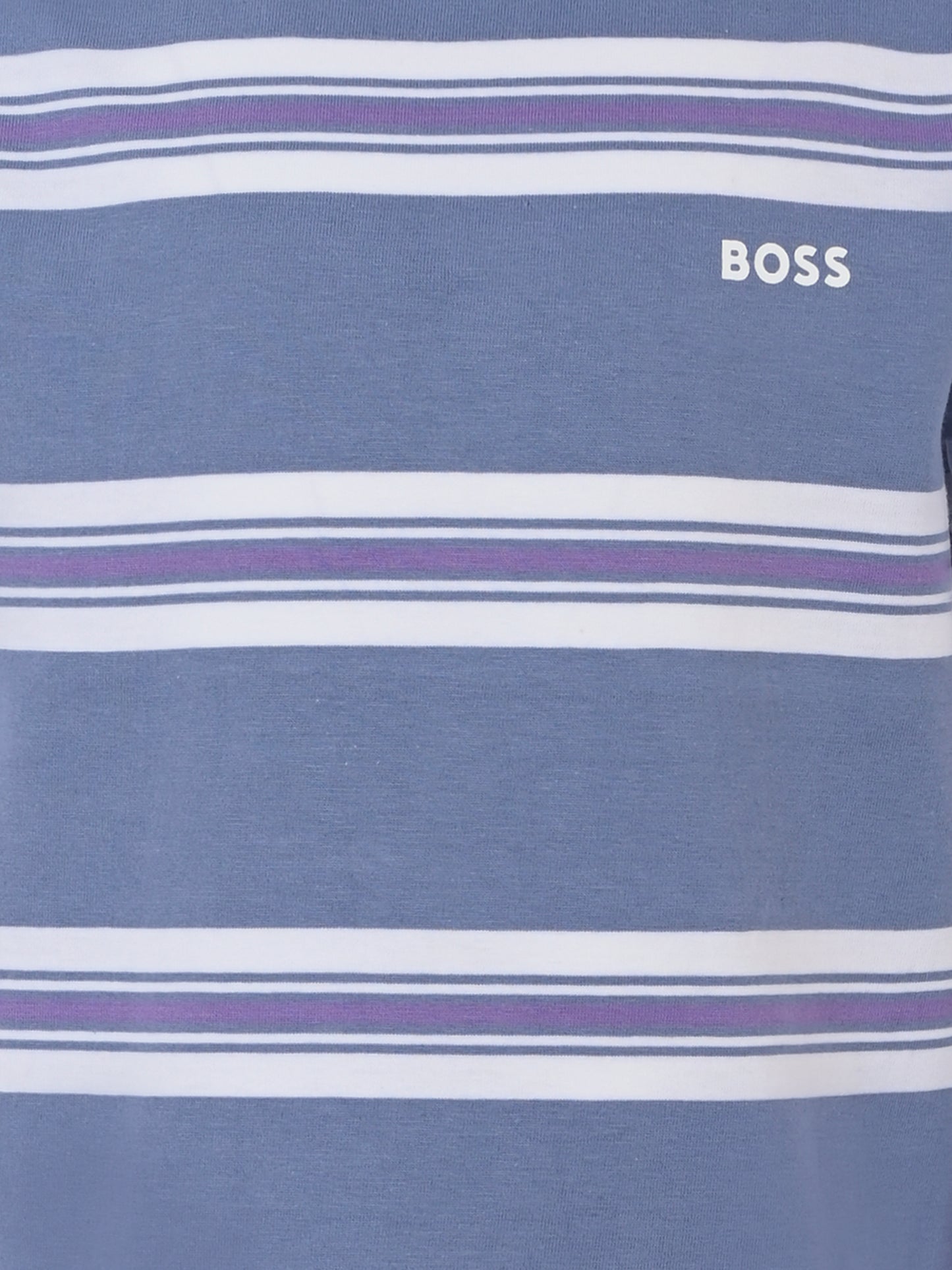 T-shirt celeste per bambino con logo,Boss,J51207 049