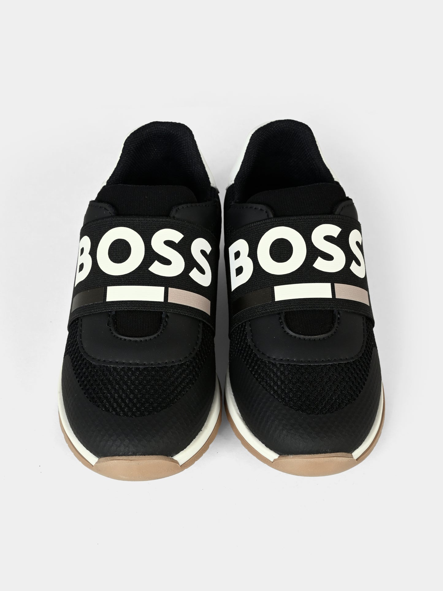 Sneakers nere per bambino con logo,Boss,J51335 09B