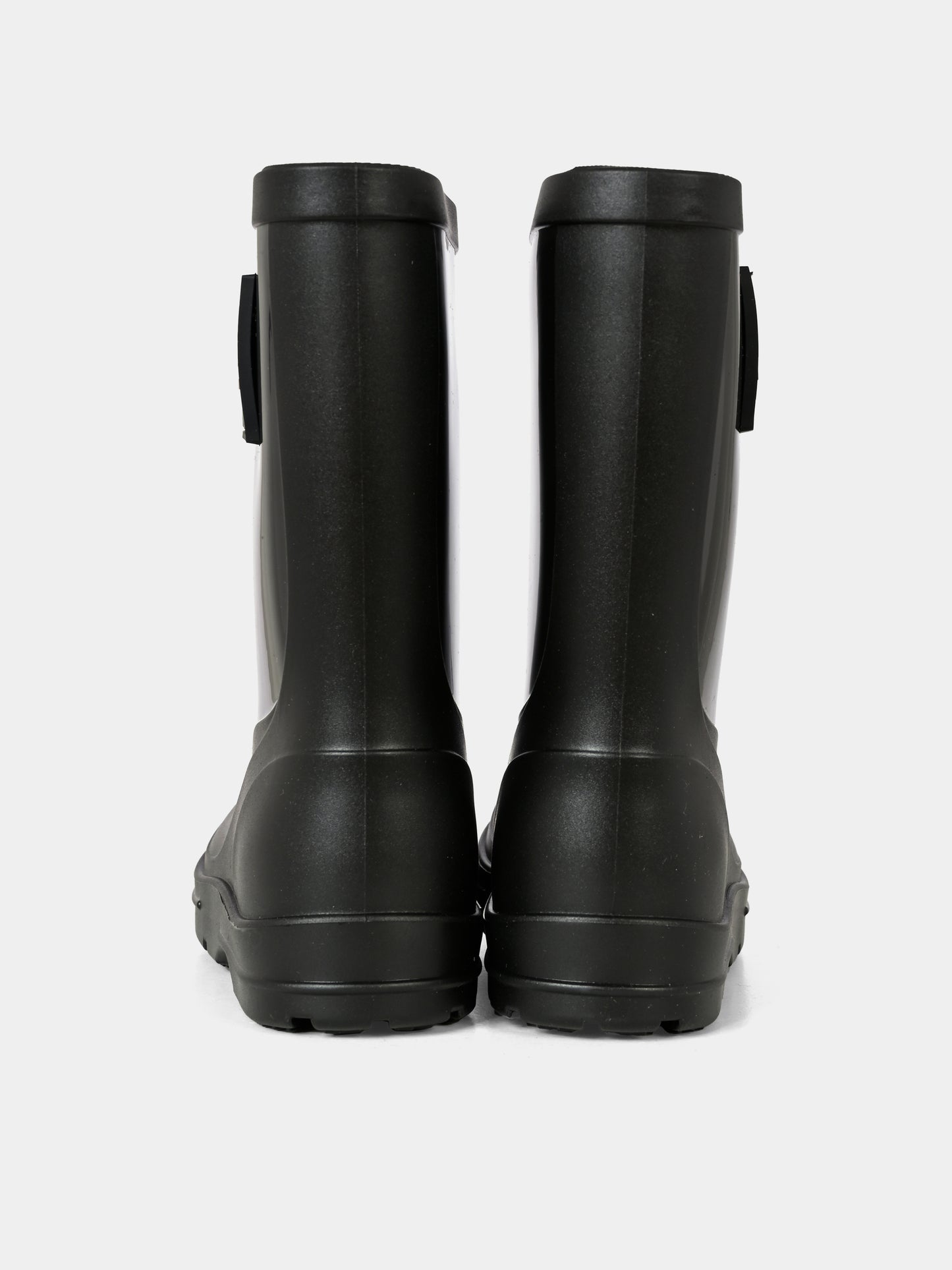 Stivali da pioggia neri per bambino con patch,Boss,J51338 09B