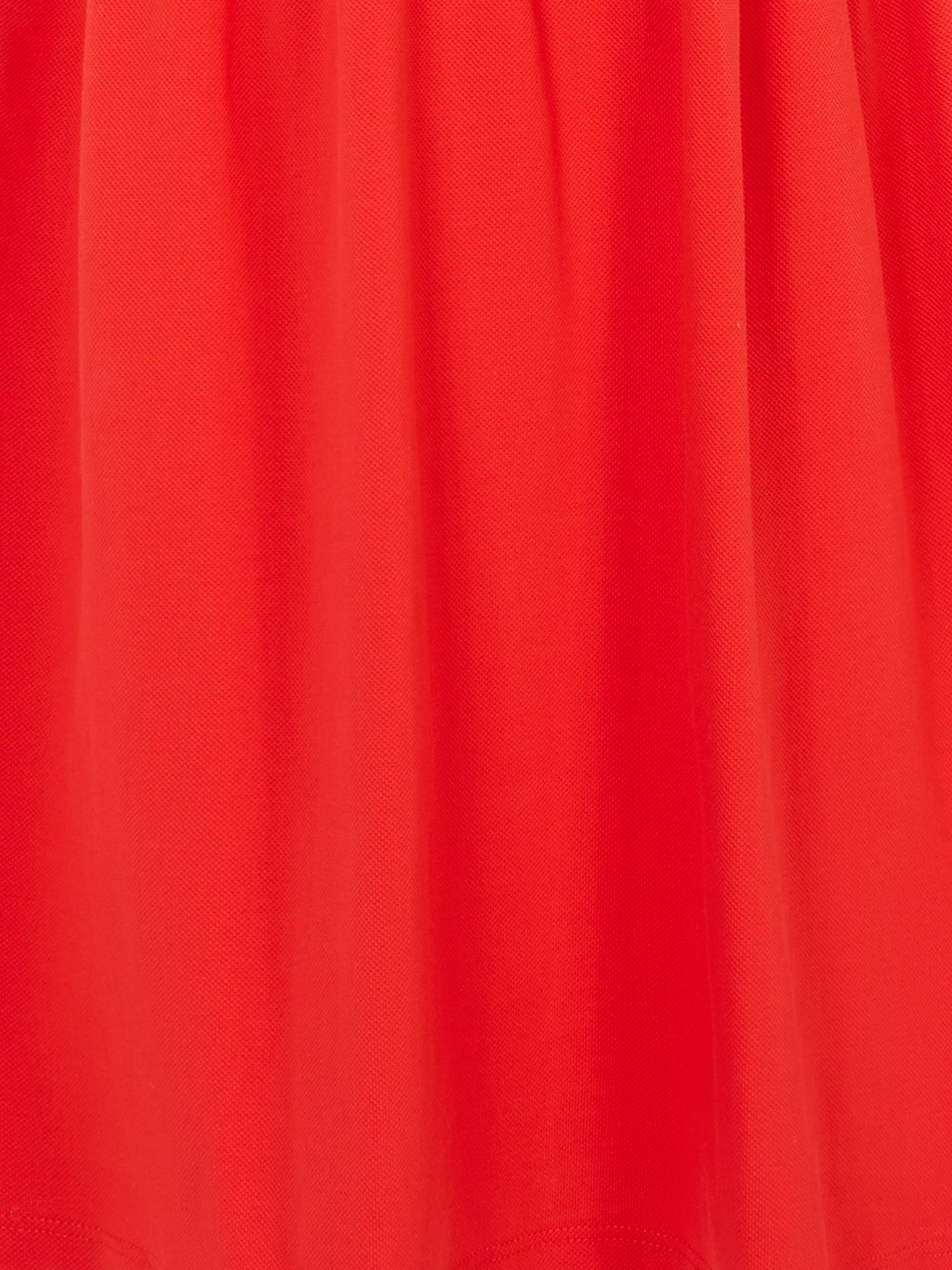 Vestito rosso per bambina con Teddy Bear,Moschino Kids,HDV0G6 LFA06 50109