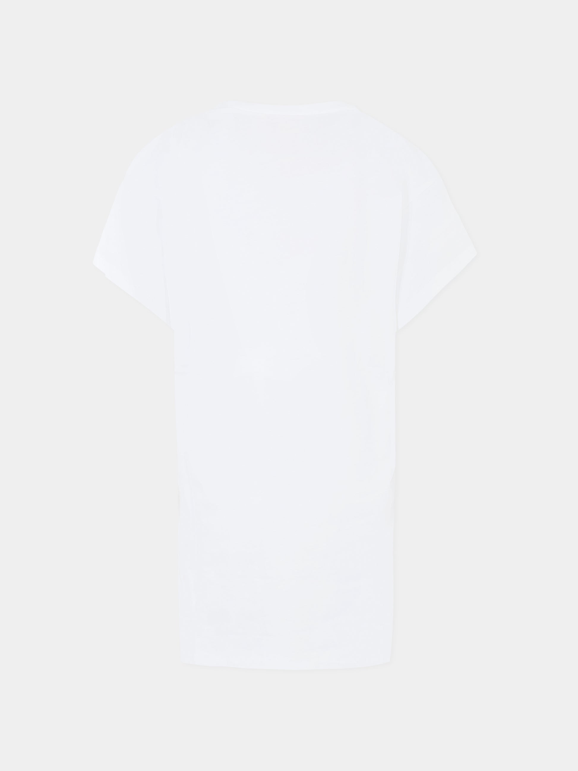 Vestito bianco per bambina con logo,Diesel,J02285 0CATM K100